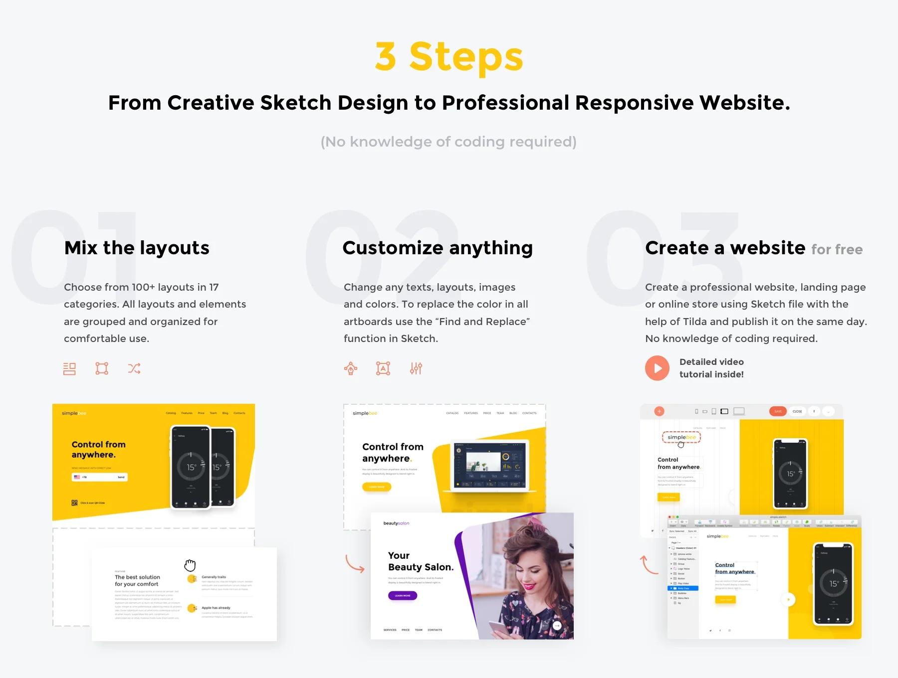 SimpleBee Layouts & Components