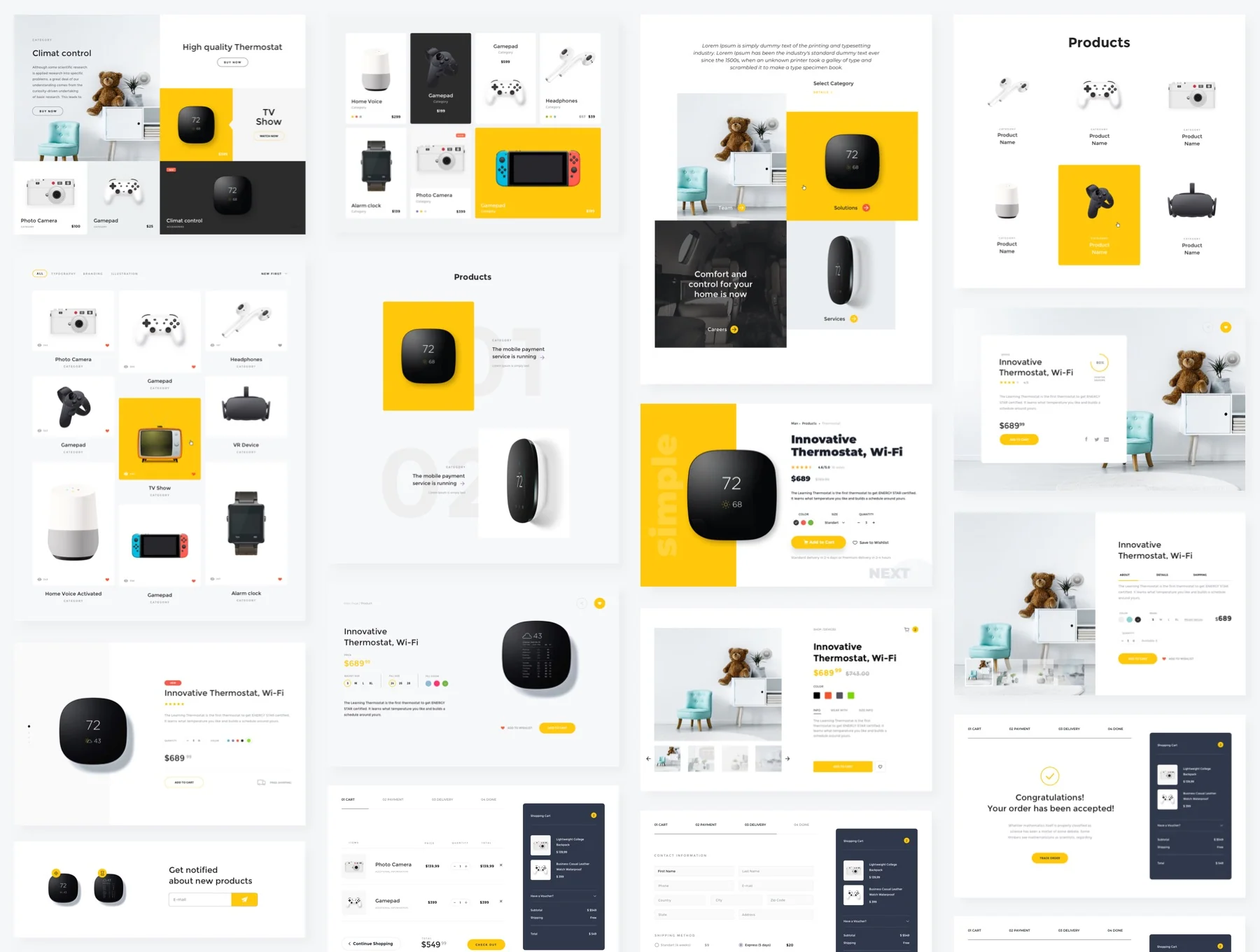 SimpleBee Layouts & Components 5