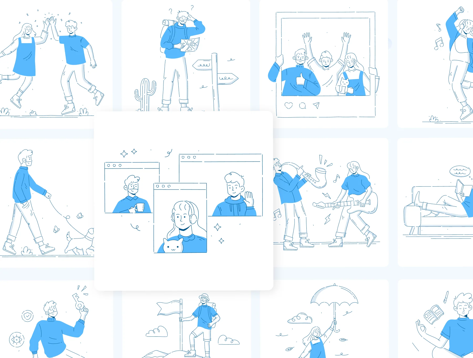 Simply Activity Illustration Pack 7