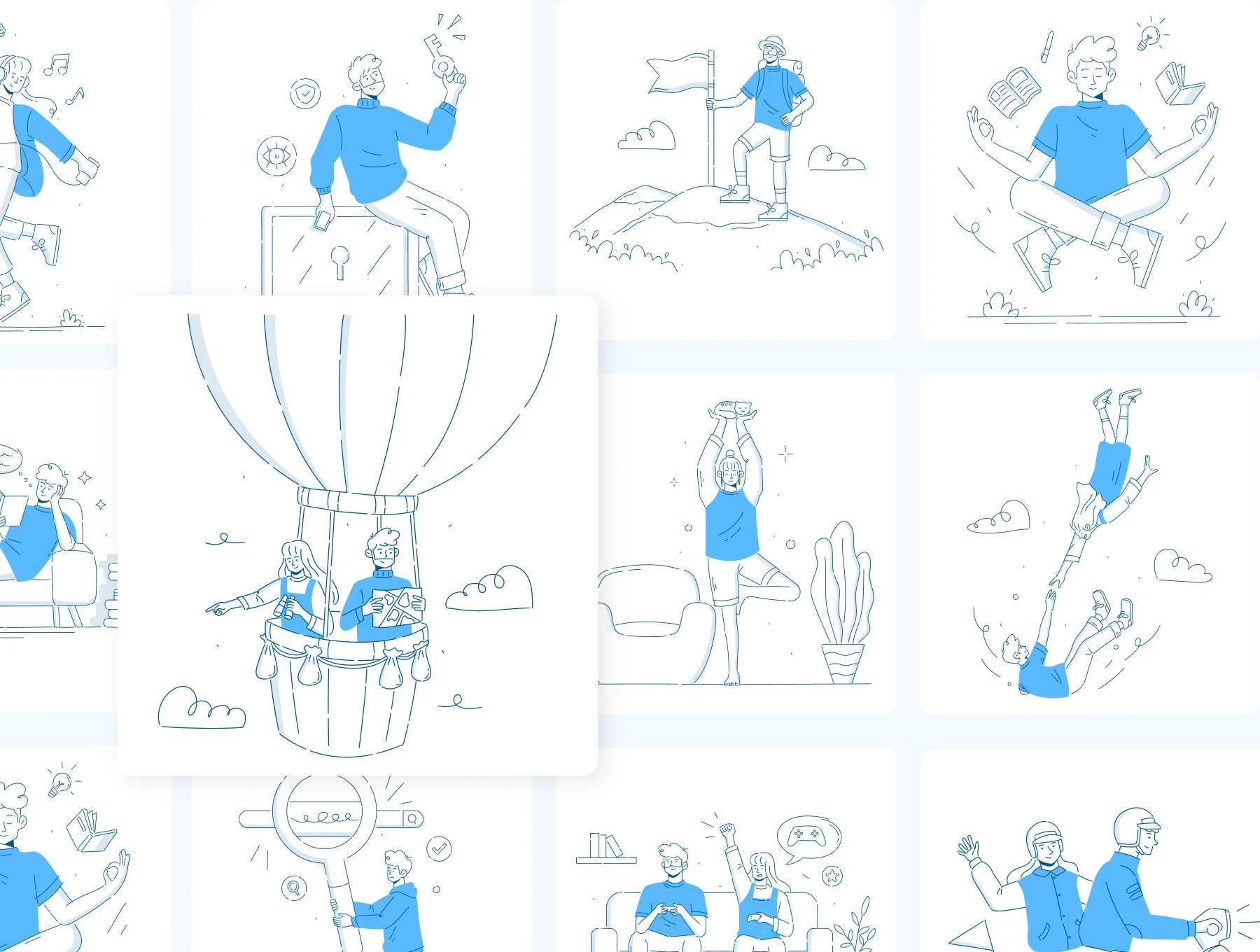 Simply Activity Illustration Pack 8