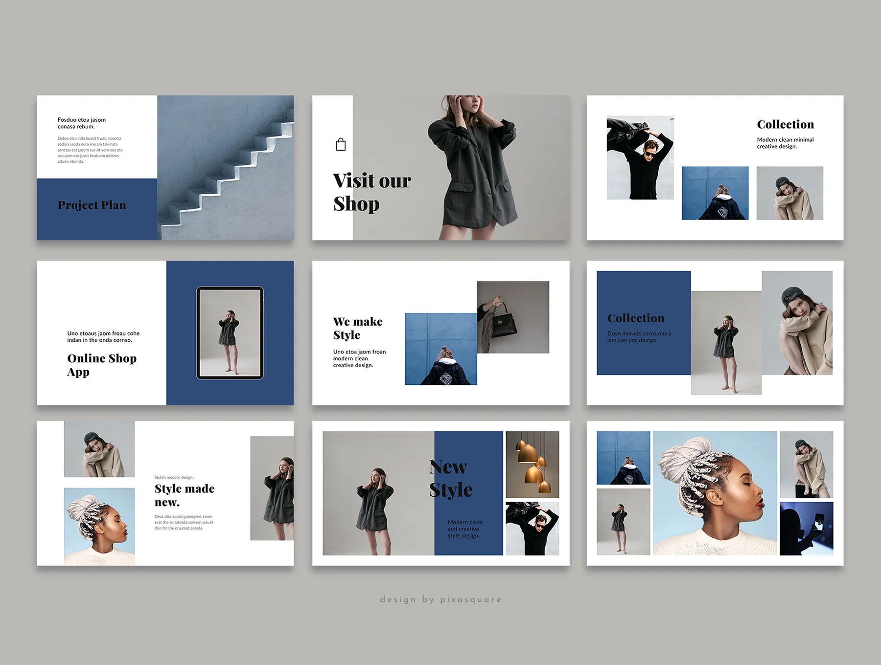 SINA - Keynote Stylish Template 2
