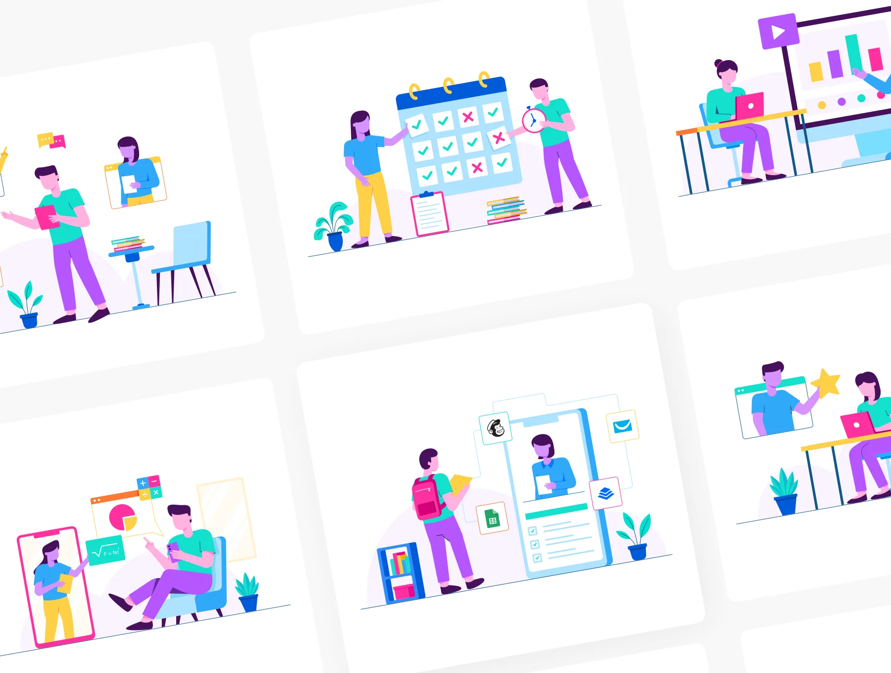 Sinaw: Learning Management System Illustration Pack 5