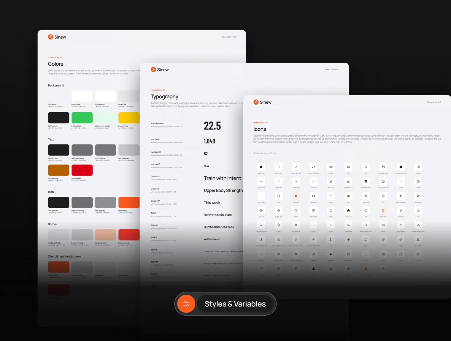 Sinew – AI Fitness Coach App UI Kit + Expo Code 3