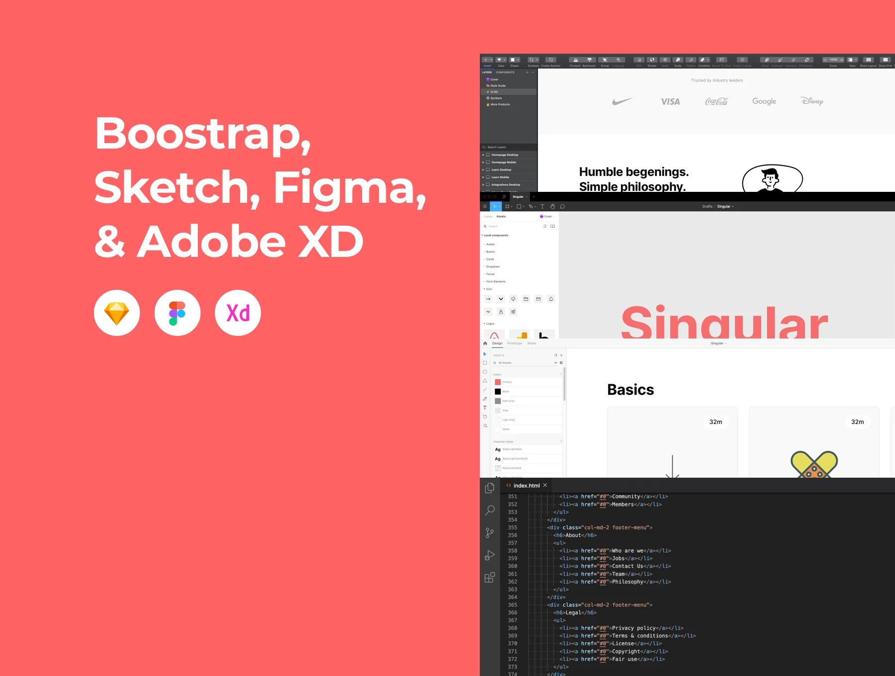 Singular SAAS Template for Bootstrap 5 5
