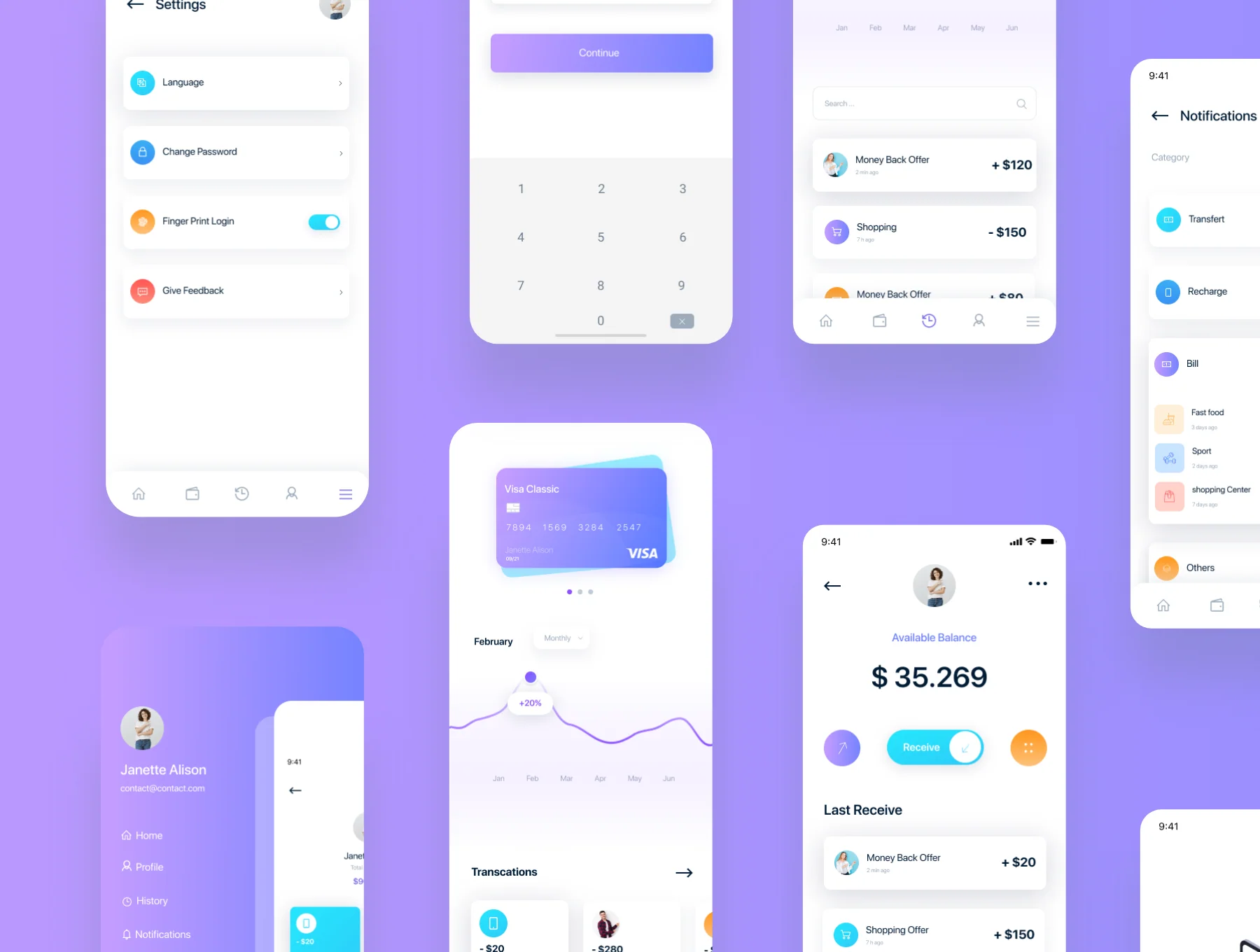 Sirc - Banking App UI Kit 3