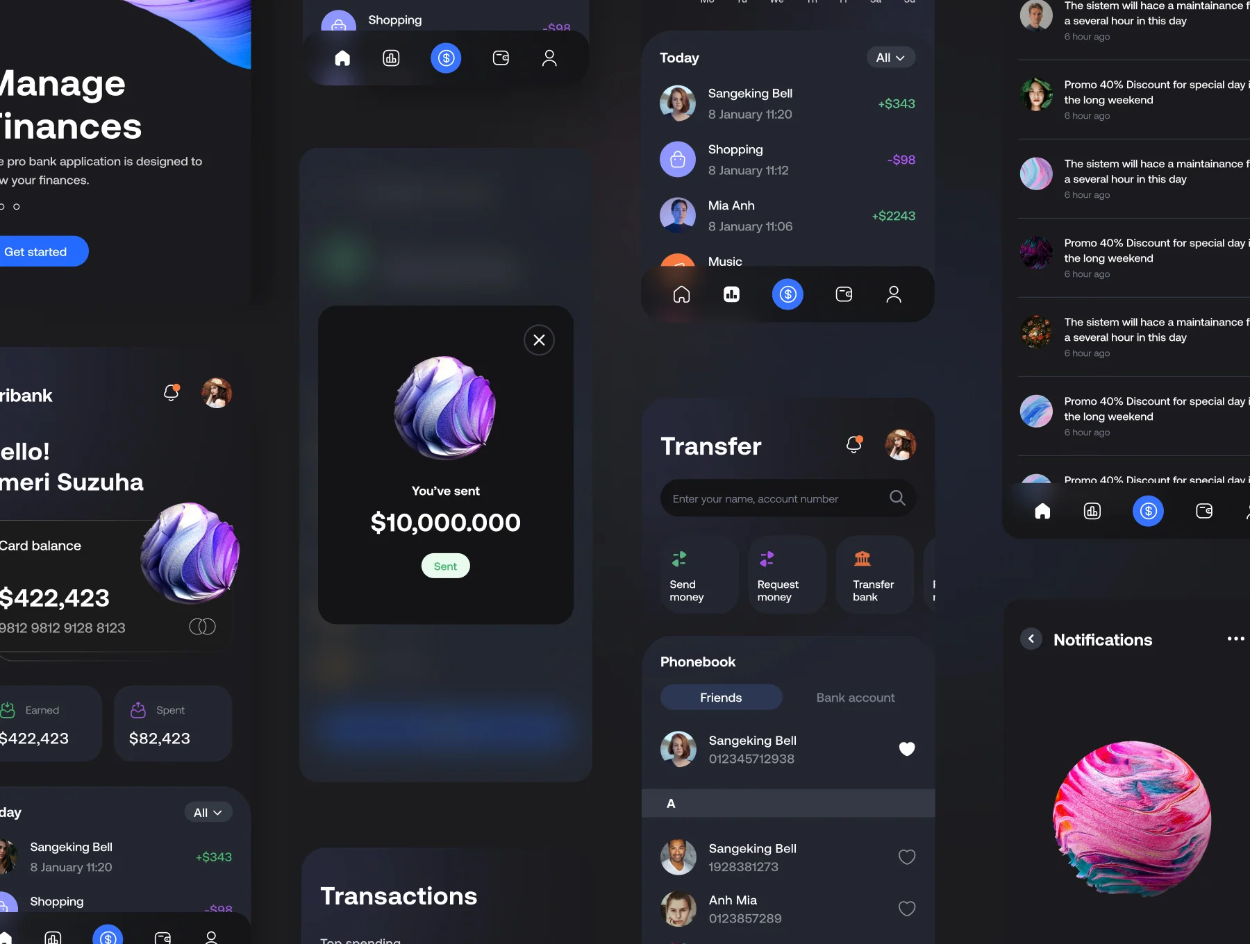 Siribank Finance Ui Kit 3