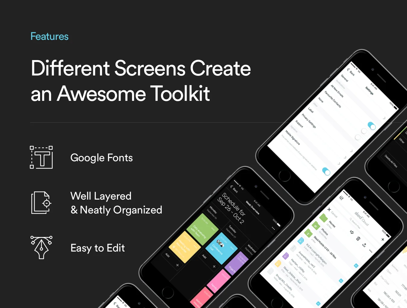 Sked Mobile UI Kit 2
