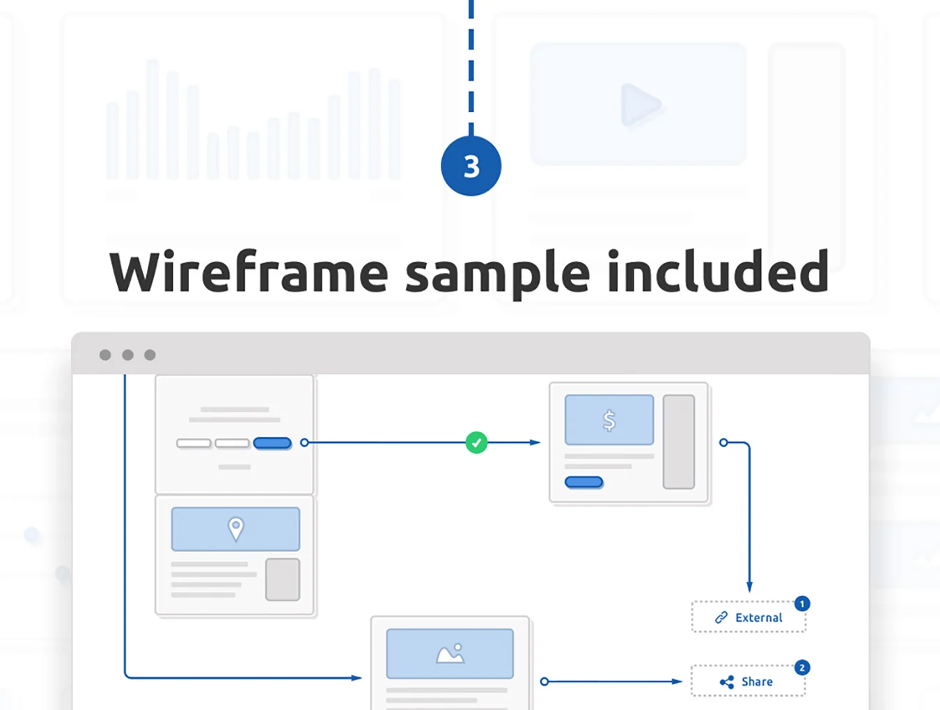 Skeleton Wireframing Kit 4
