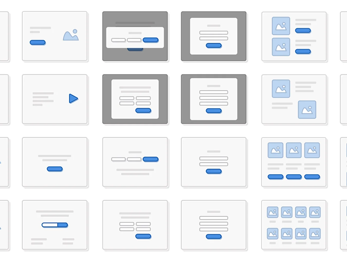 Skeleton Wireframing Kit 5