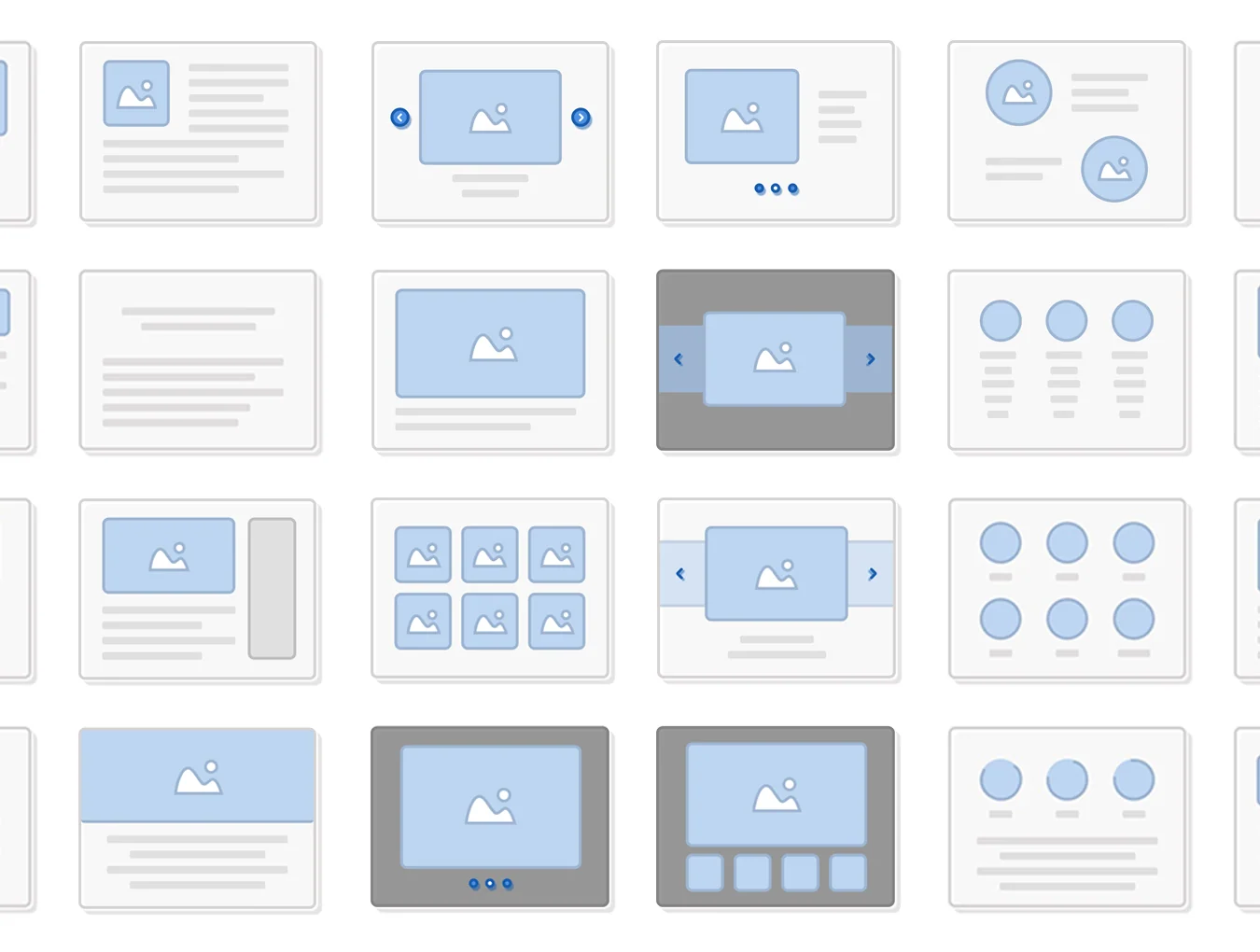 Skeleton Wireframing Kit 6