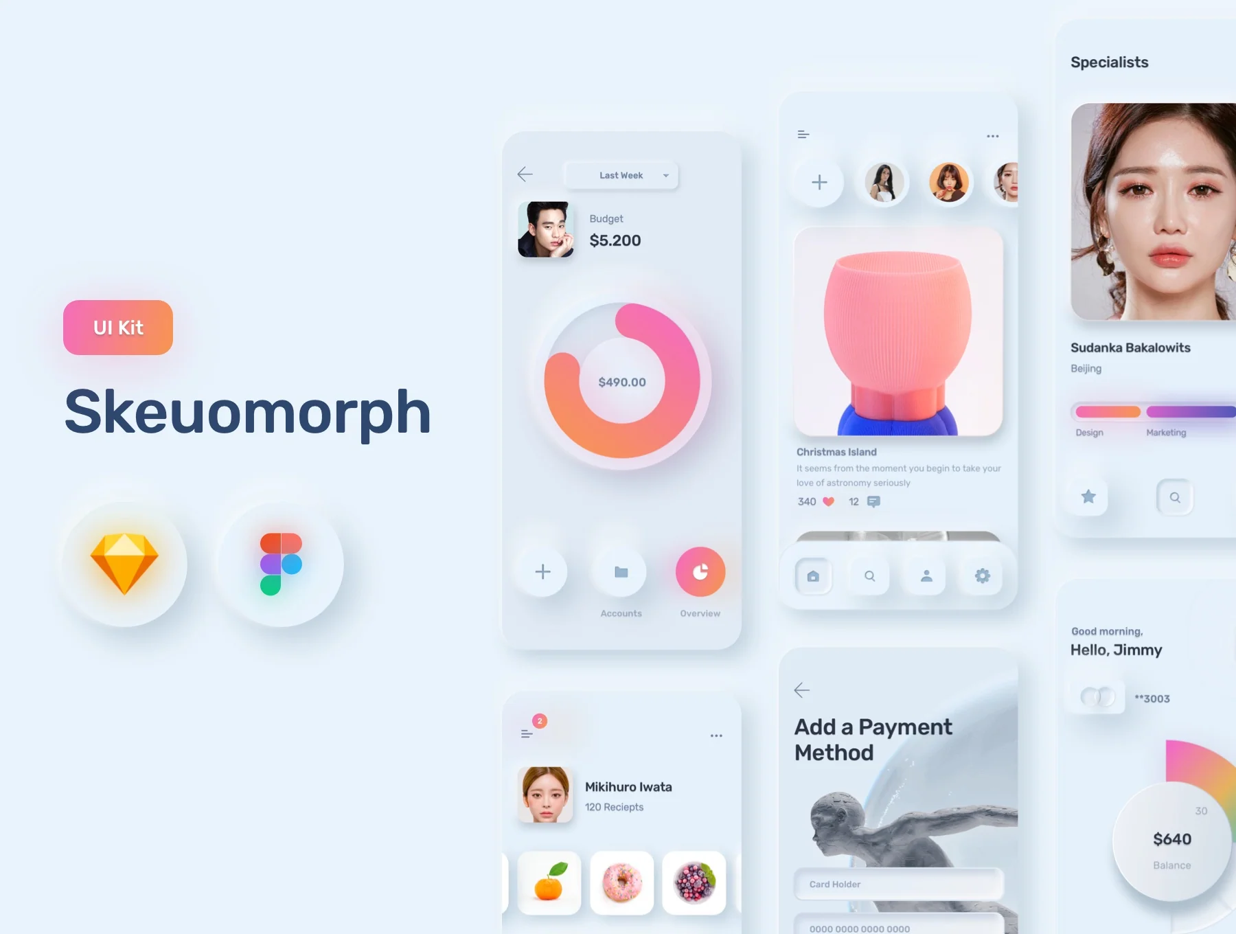 Skeuomorph Ui Kit