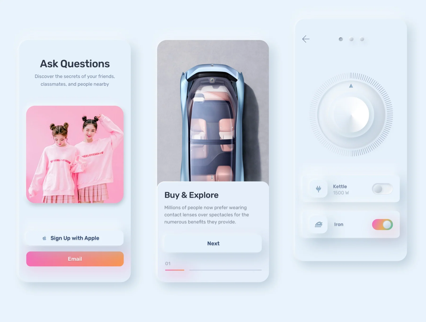 Skeuomorph Ui Kit 5