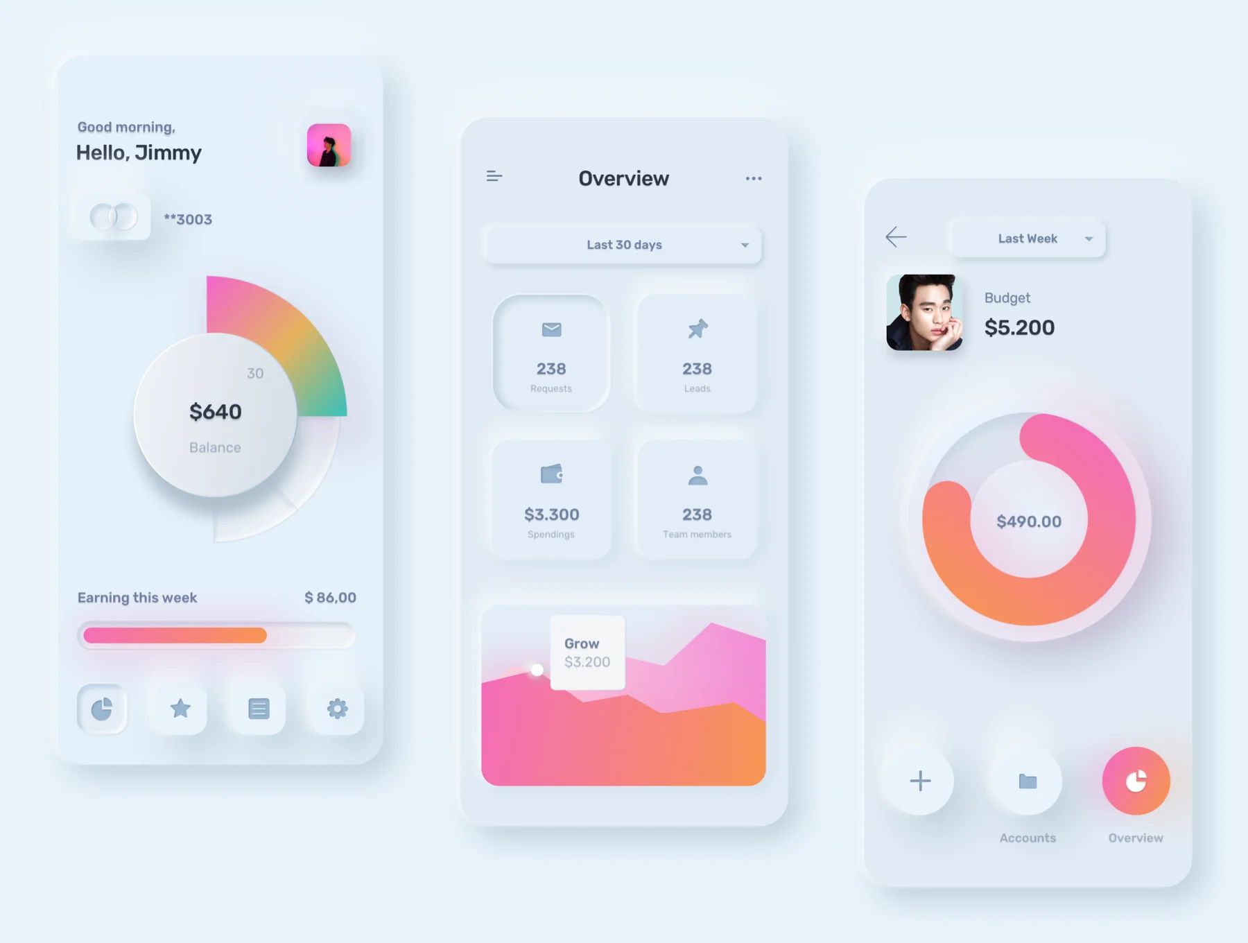 Skeuomorph Ui Kit 6