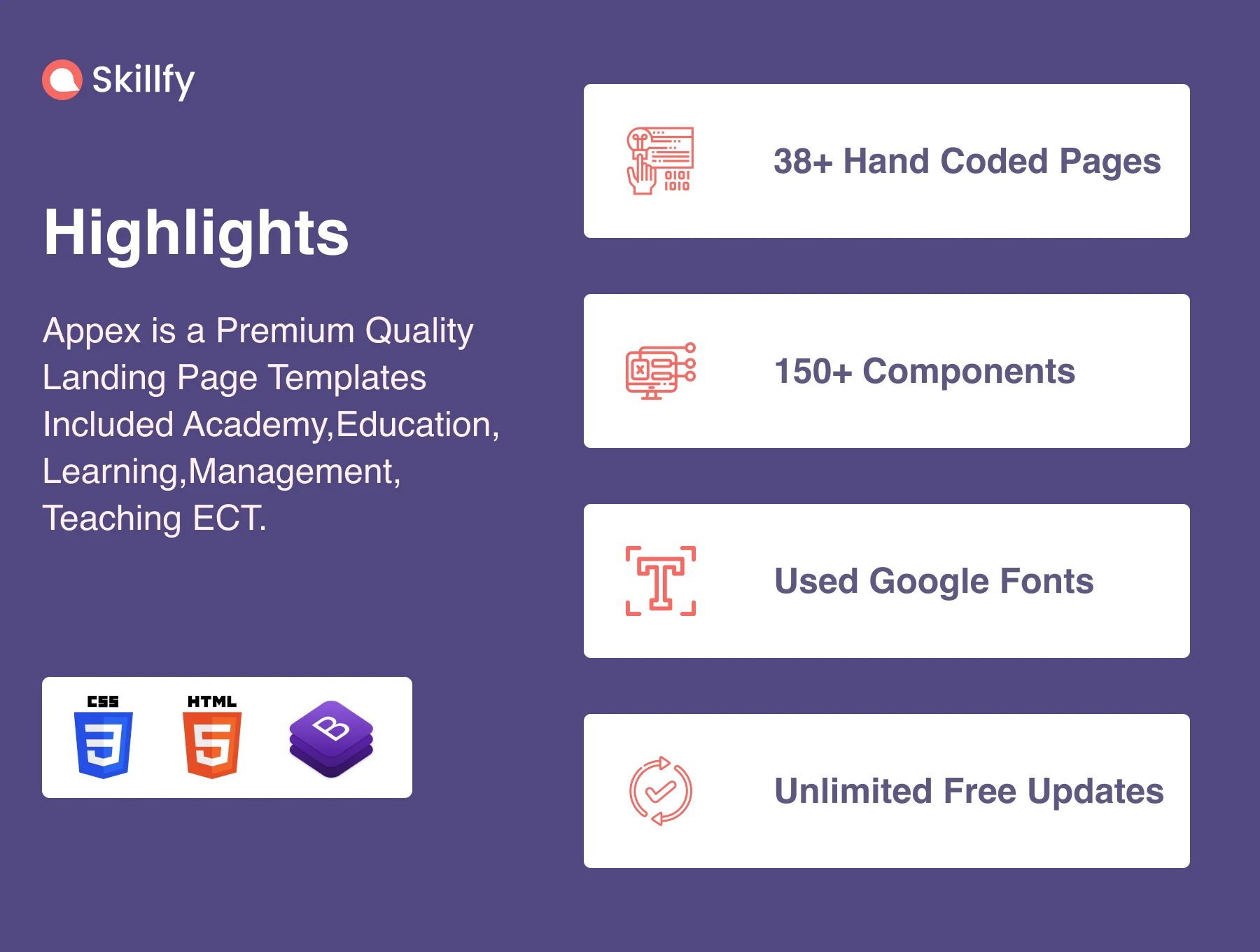 Skilify For Education & Learning Management System HTML 6