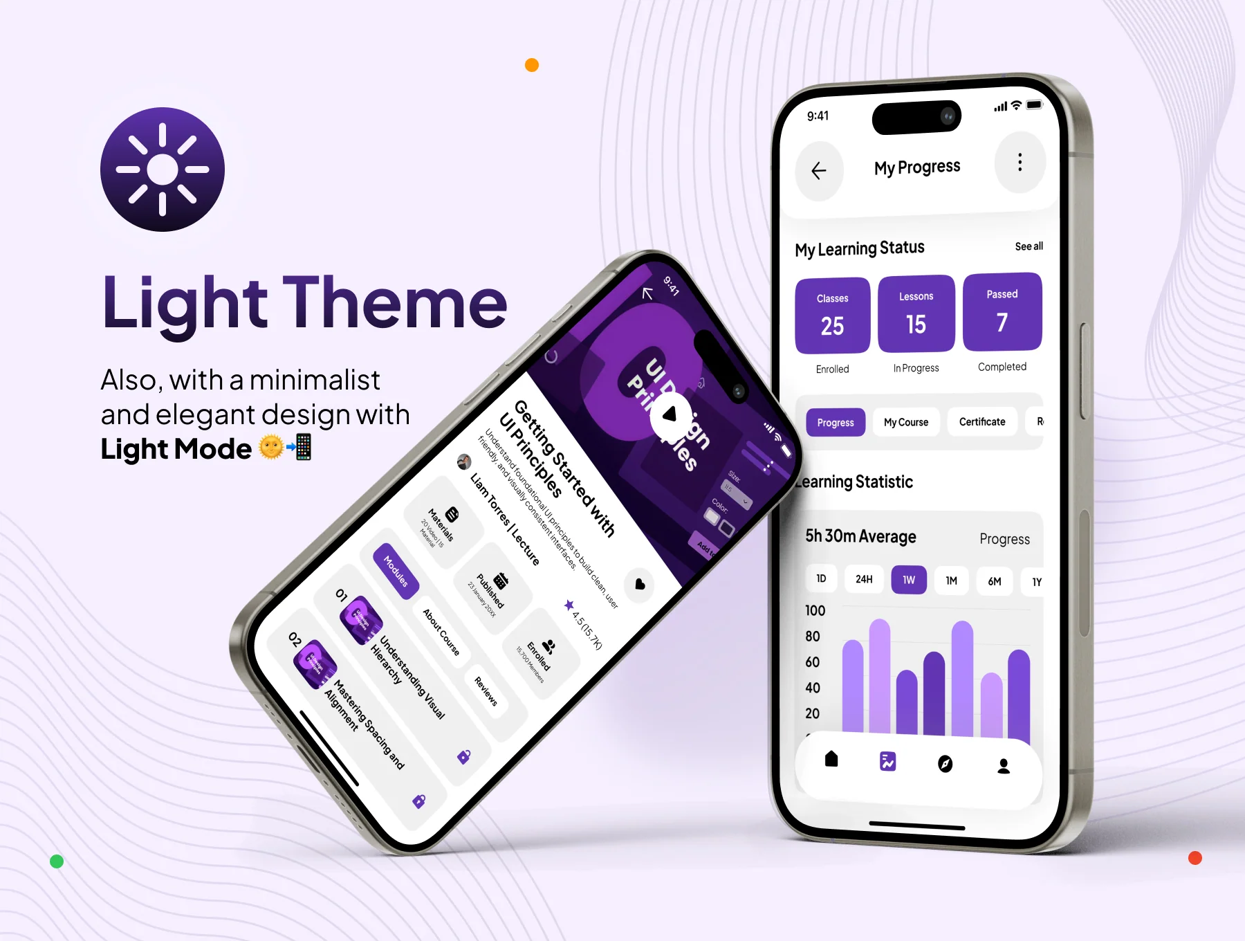 Skilio - Digital Skill Learning Course App UI Kit 5