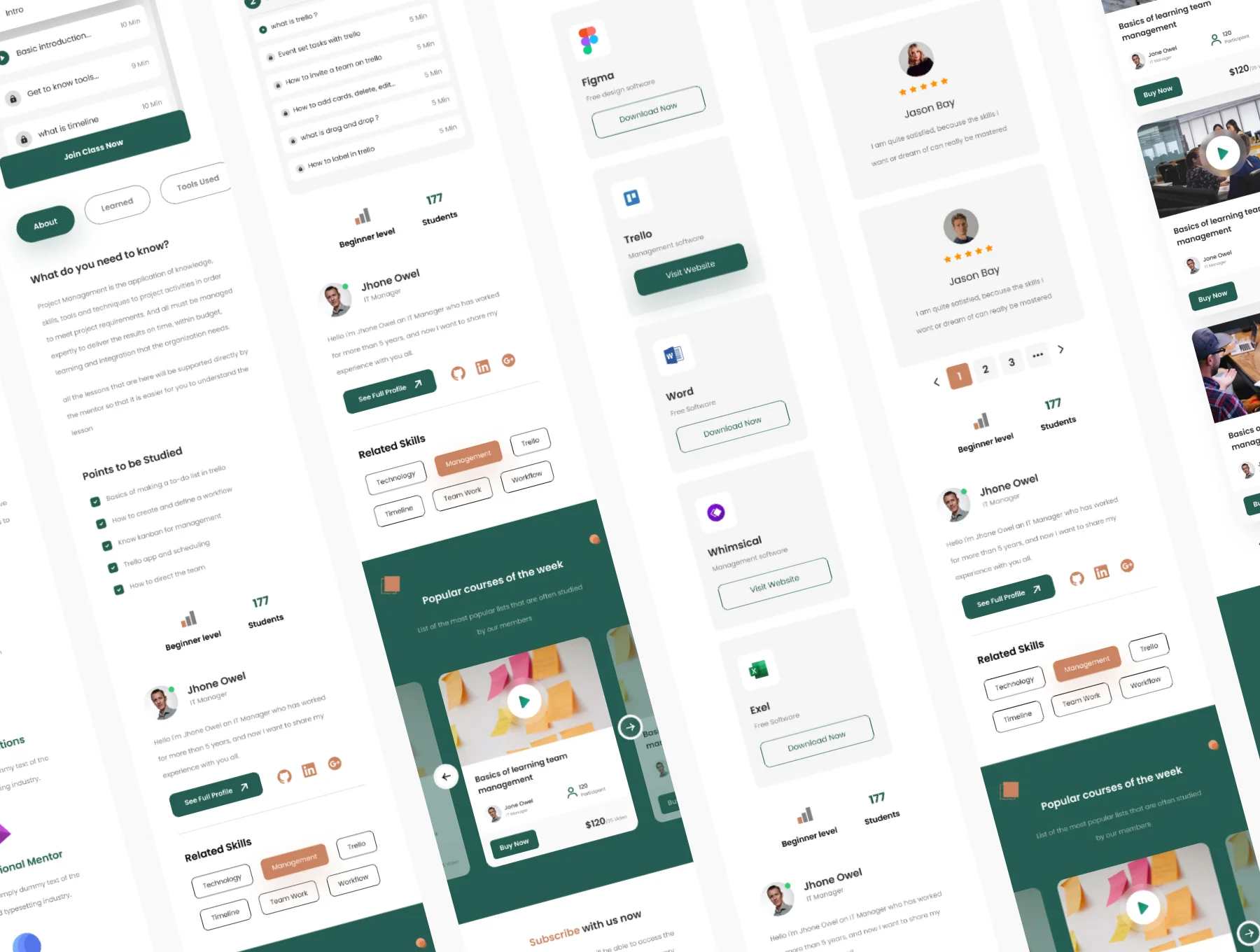 Skill Shoot - Online course website and responsive uikit 5