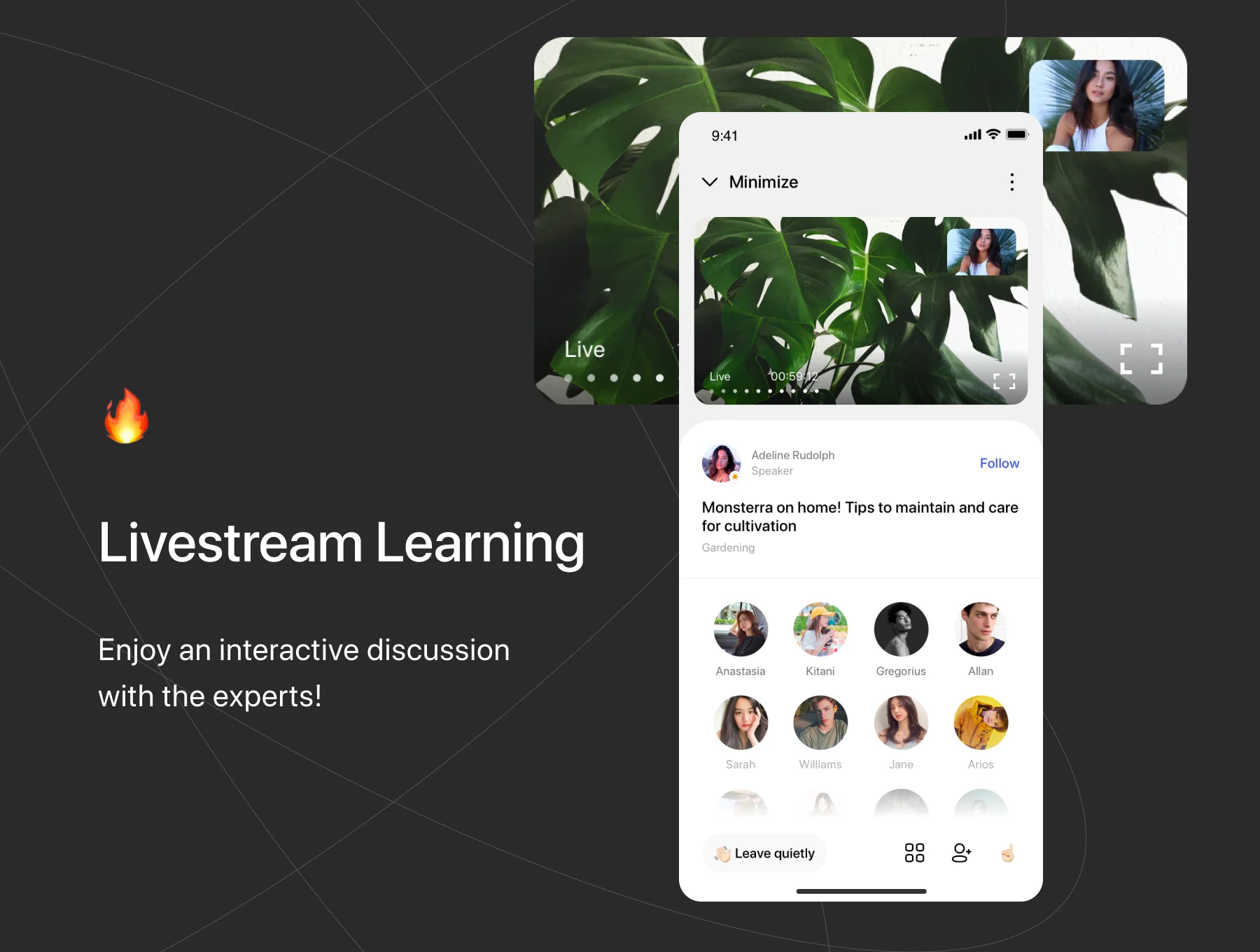 Skill Up - Live Learning  App UI Kit 3