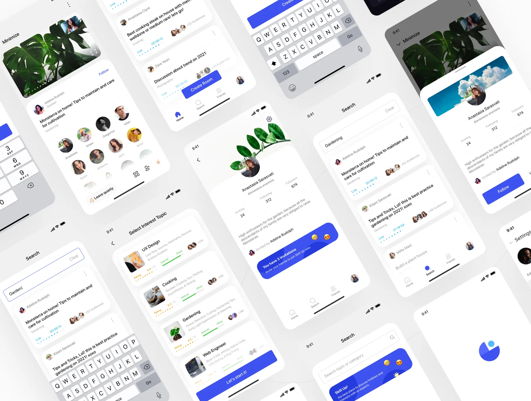 Skill Up - Live Learning  App UI Kit 5