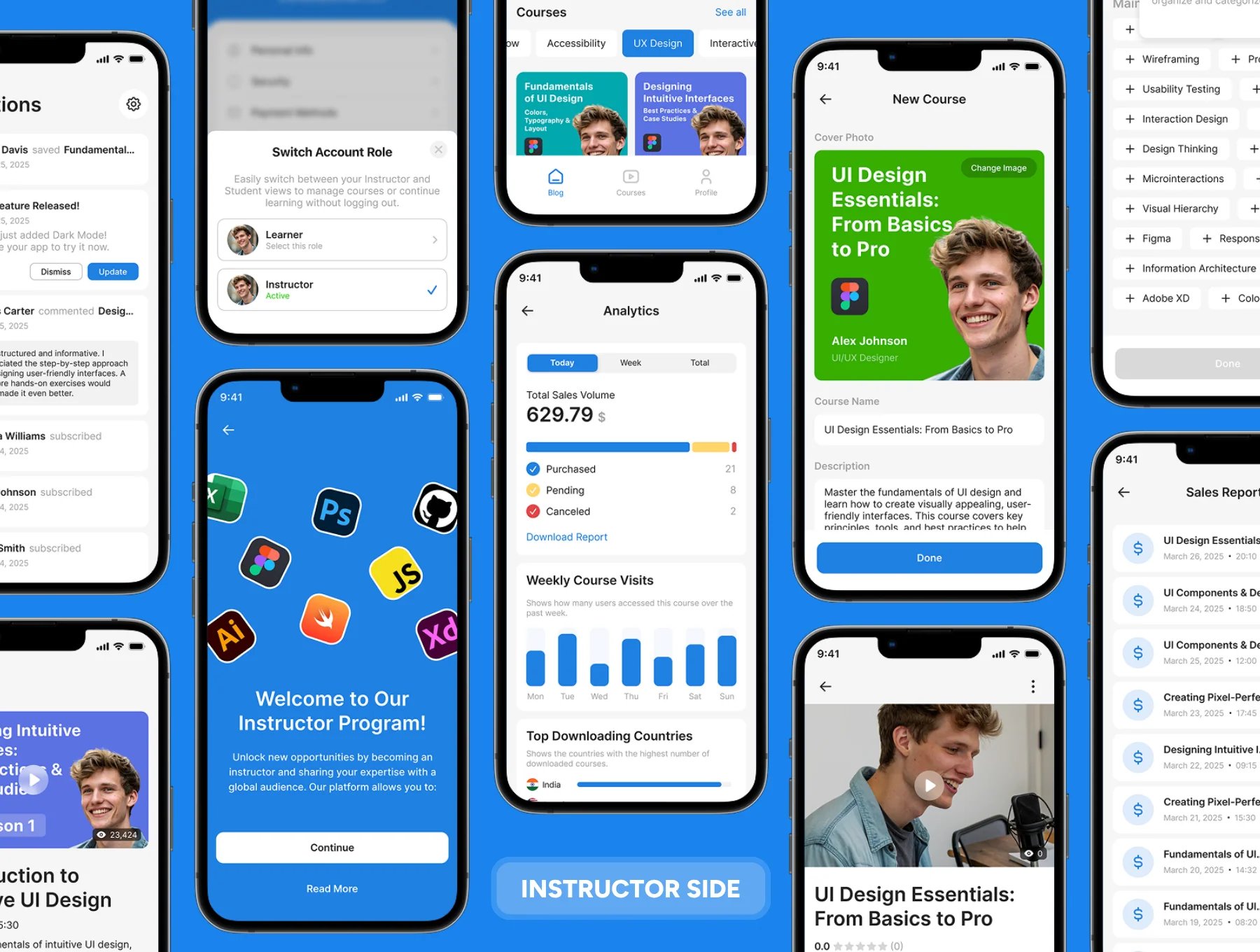 SkillBase - Online Learning Course App Ui Kit 5