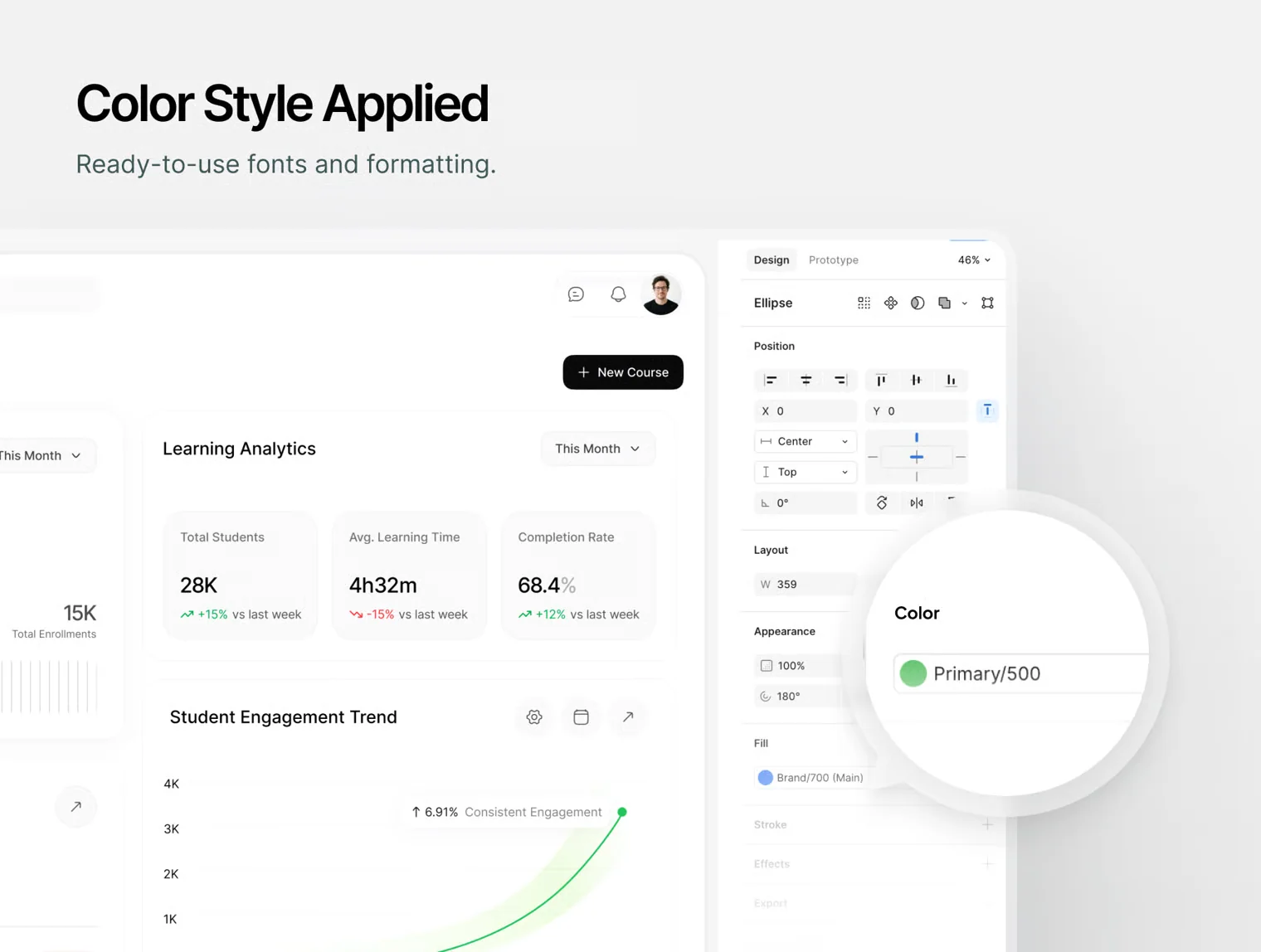 SkillHub – Smart Teaching Platform Web App UI Kit 3