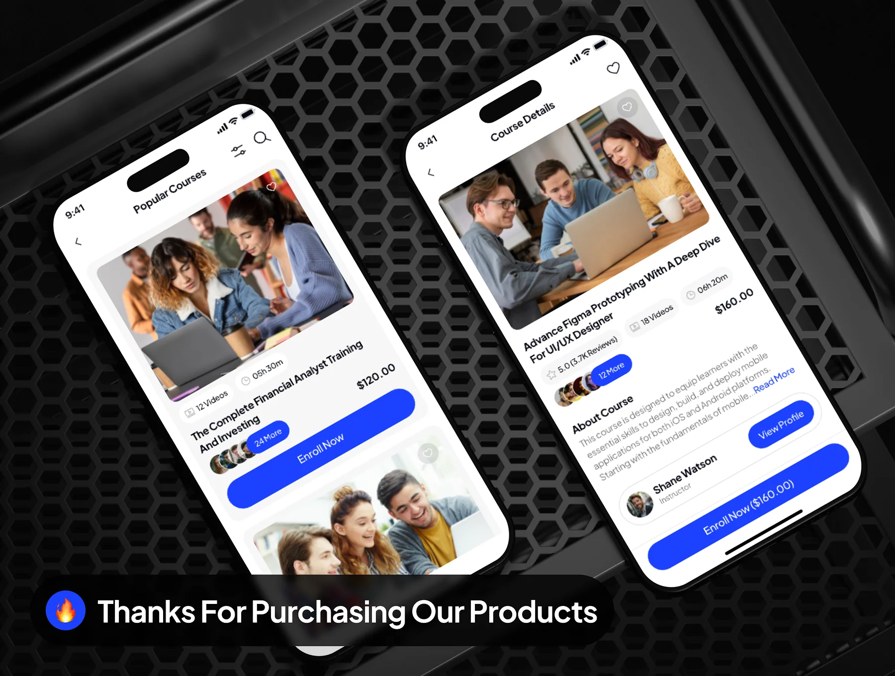 SkillRise - Elearning Online Course App UI Kit 10
