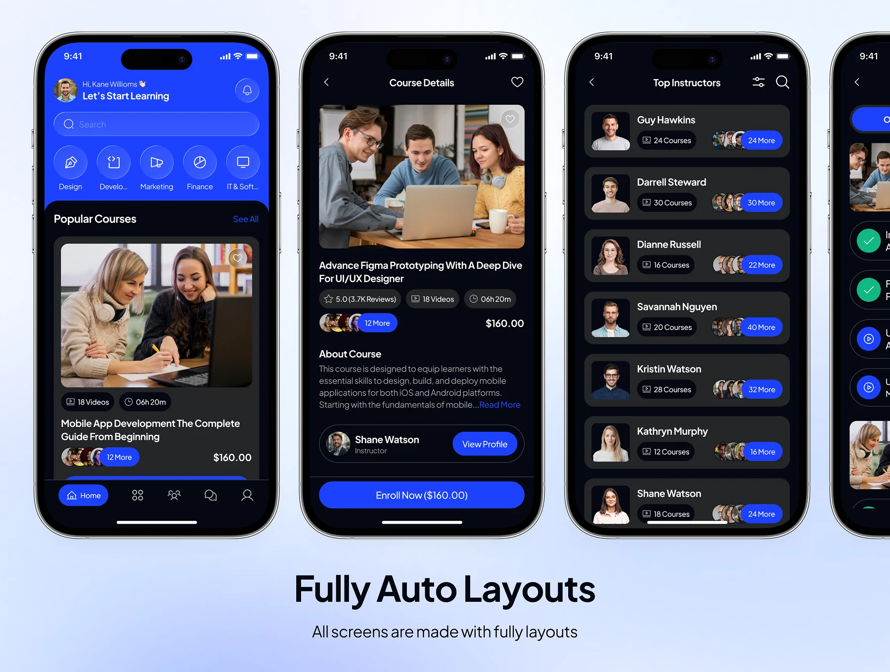 SkillRise - Elearning Online Course App UI Kit 4