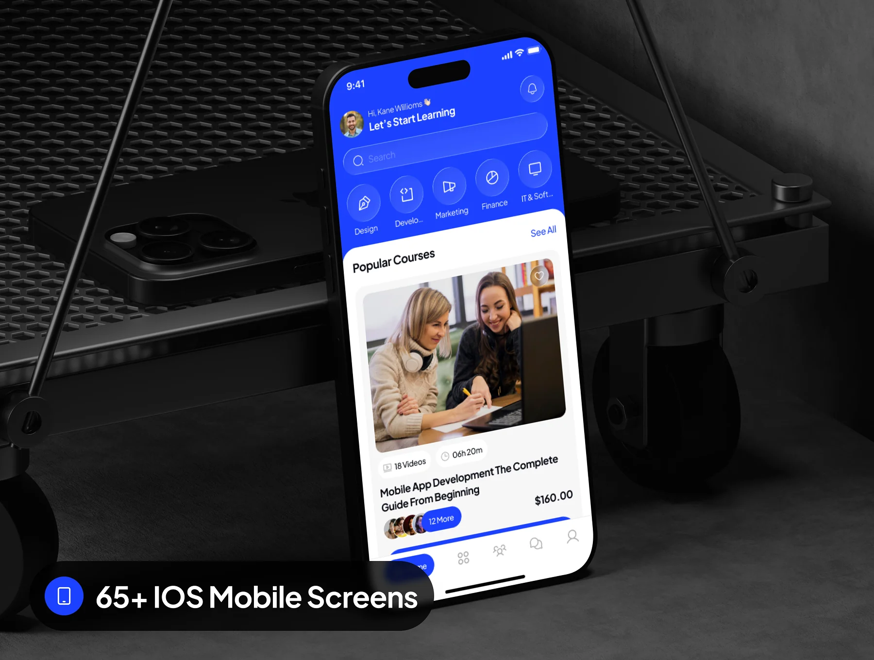 SkillRise - Elearning Online Course App UI Kit 5