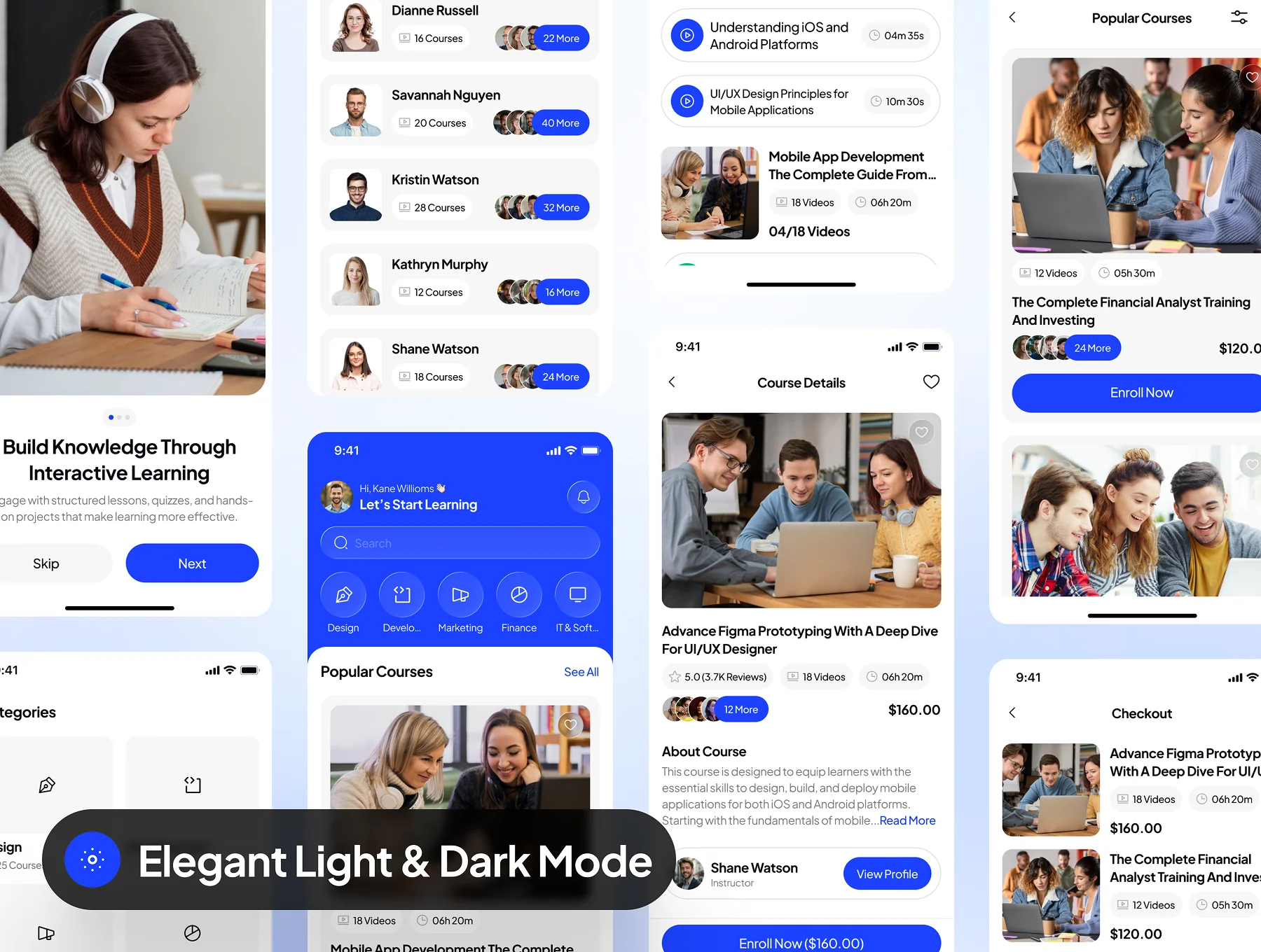 SkillRise - Elearning Online Course App UI Kit 7