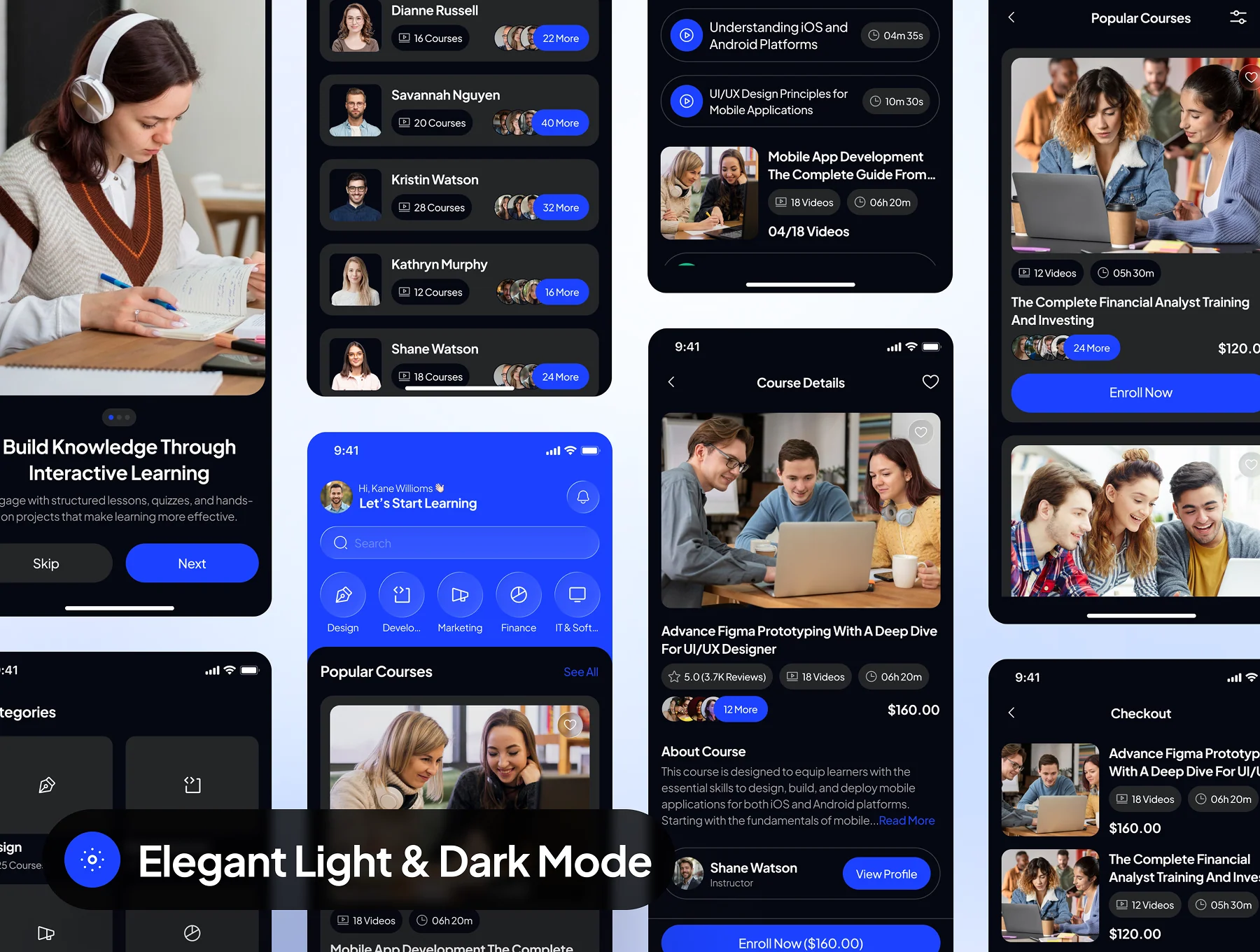SkillRise - Elearning Online Course App UI Kit 8