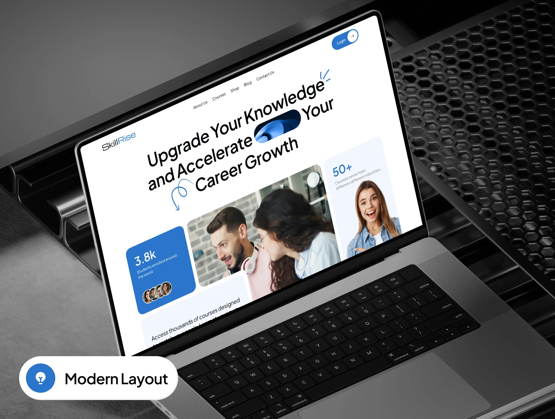 SkillRise - Elearning Online Course Website UI Kit 5