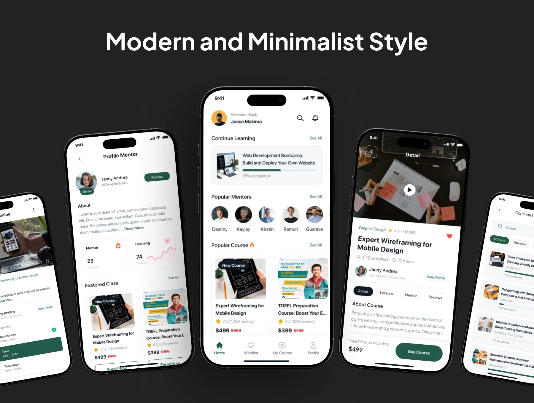 SkillRise - Online Course App IOS UI Kits 4