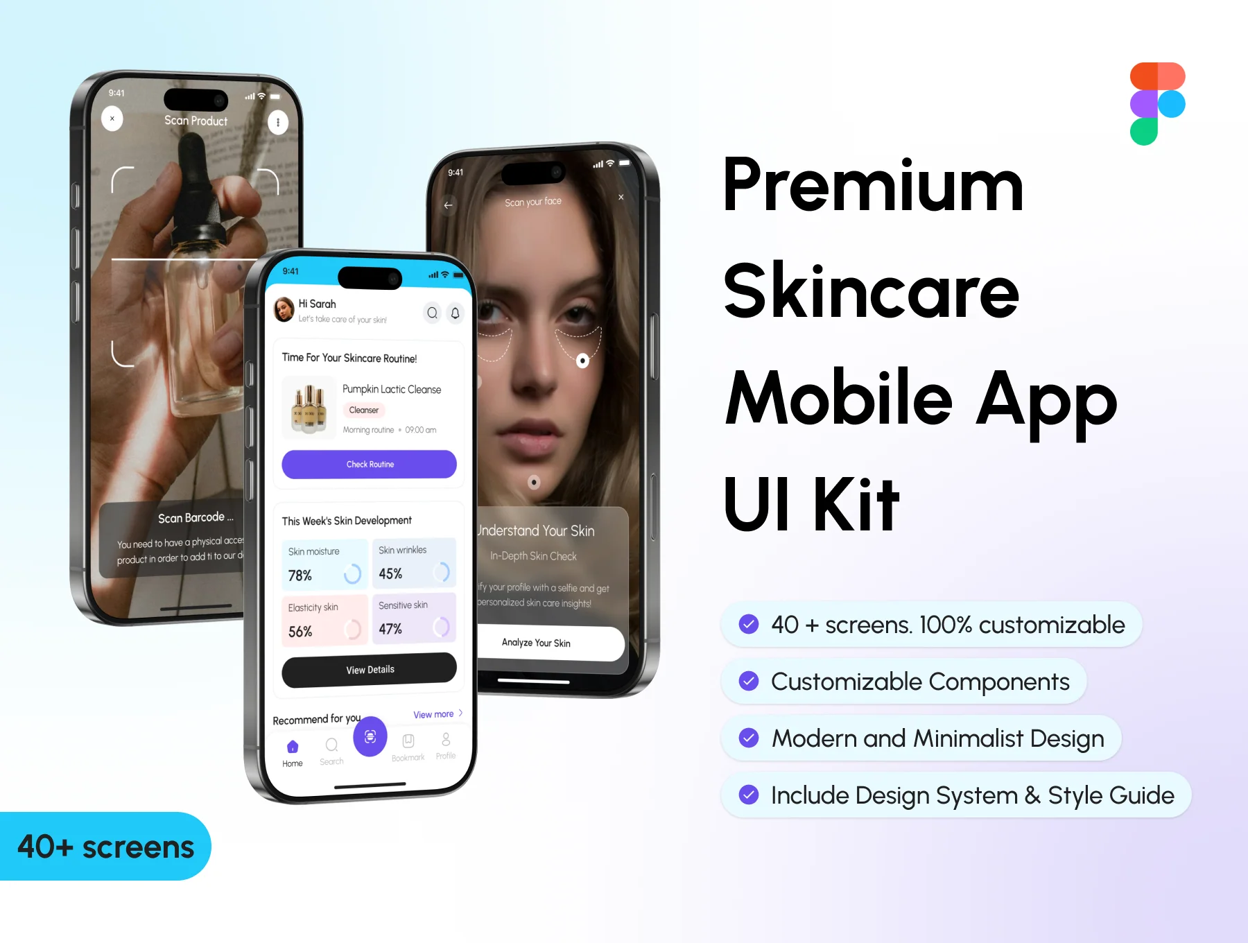 Lumielle - Skincare App UI Kit