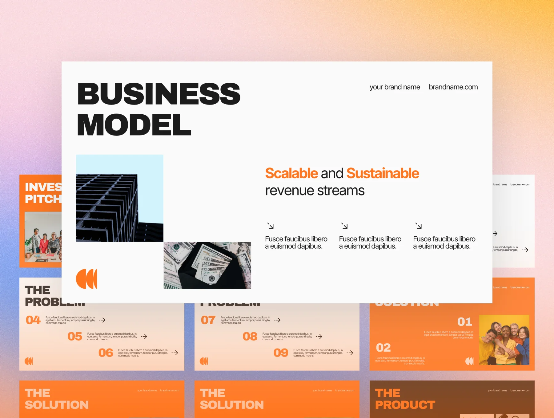 Skincare Investor Pitch Deck Template – Beauty & Wellness 2