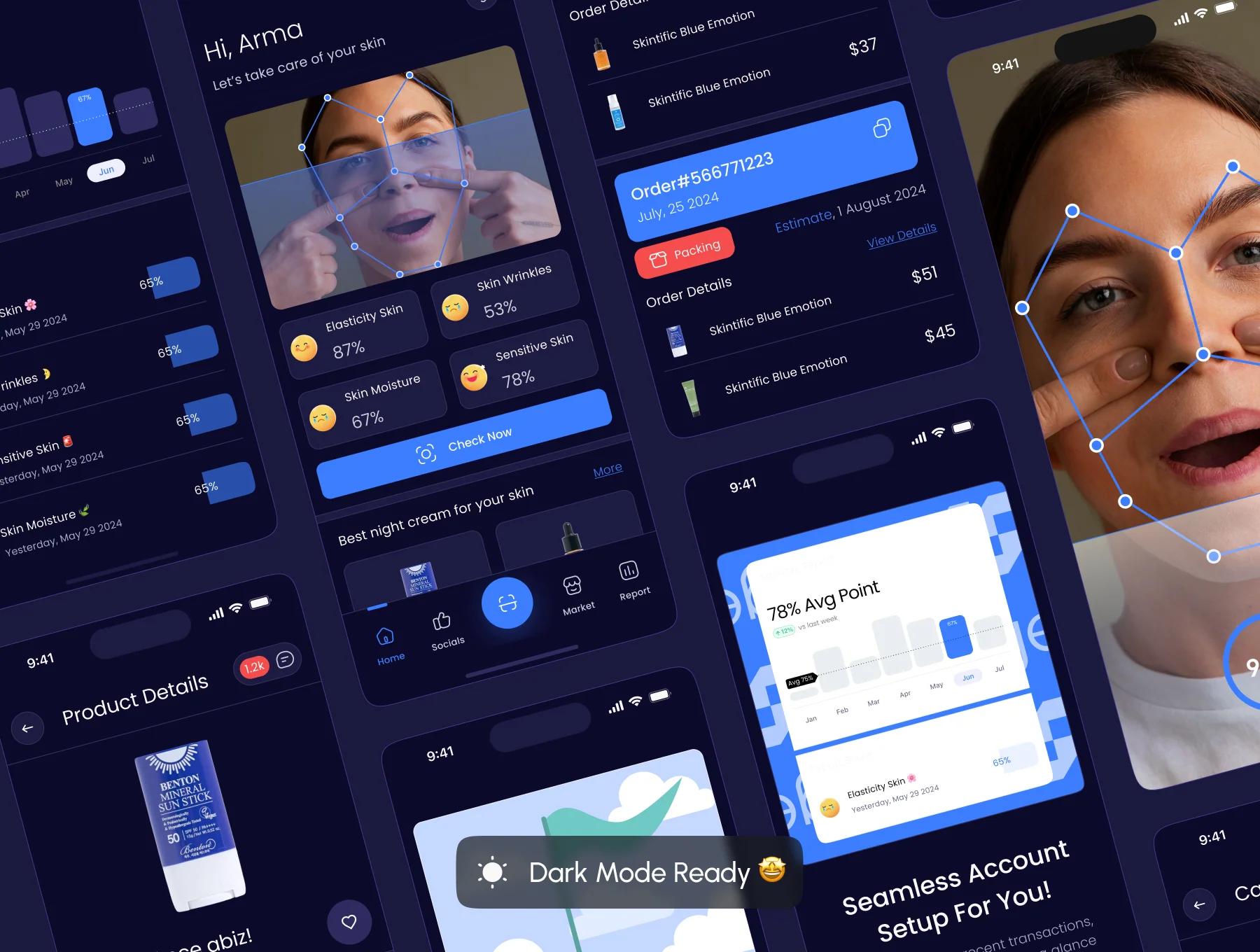SkinGenie: Skincare Tracker and Ecommerce UI Kit 7