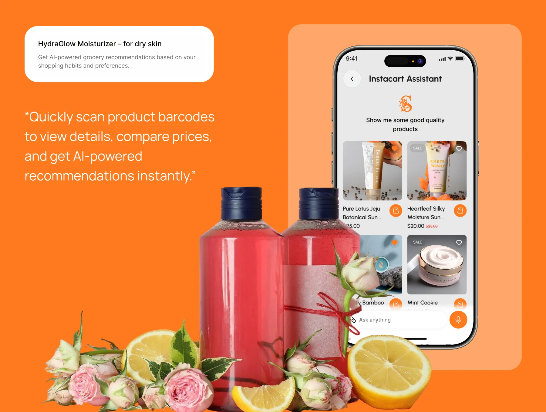 Skinova - AI Ecommerce Beauty Skincare Mobile UI Kit 5