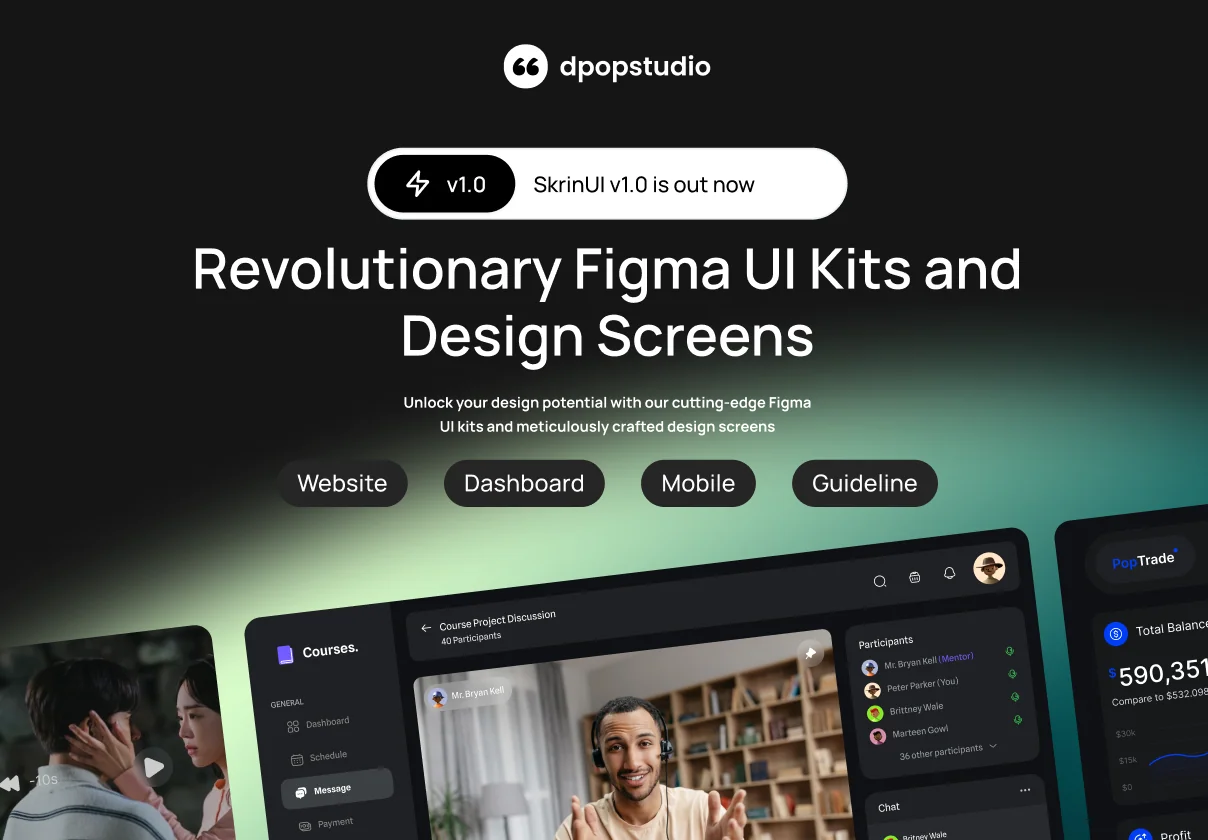 SkrinUI - 1000+ Screen UI All Purpose