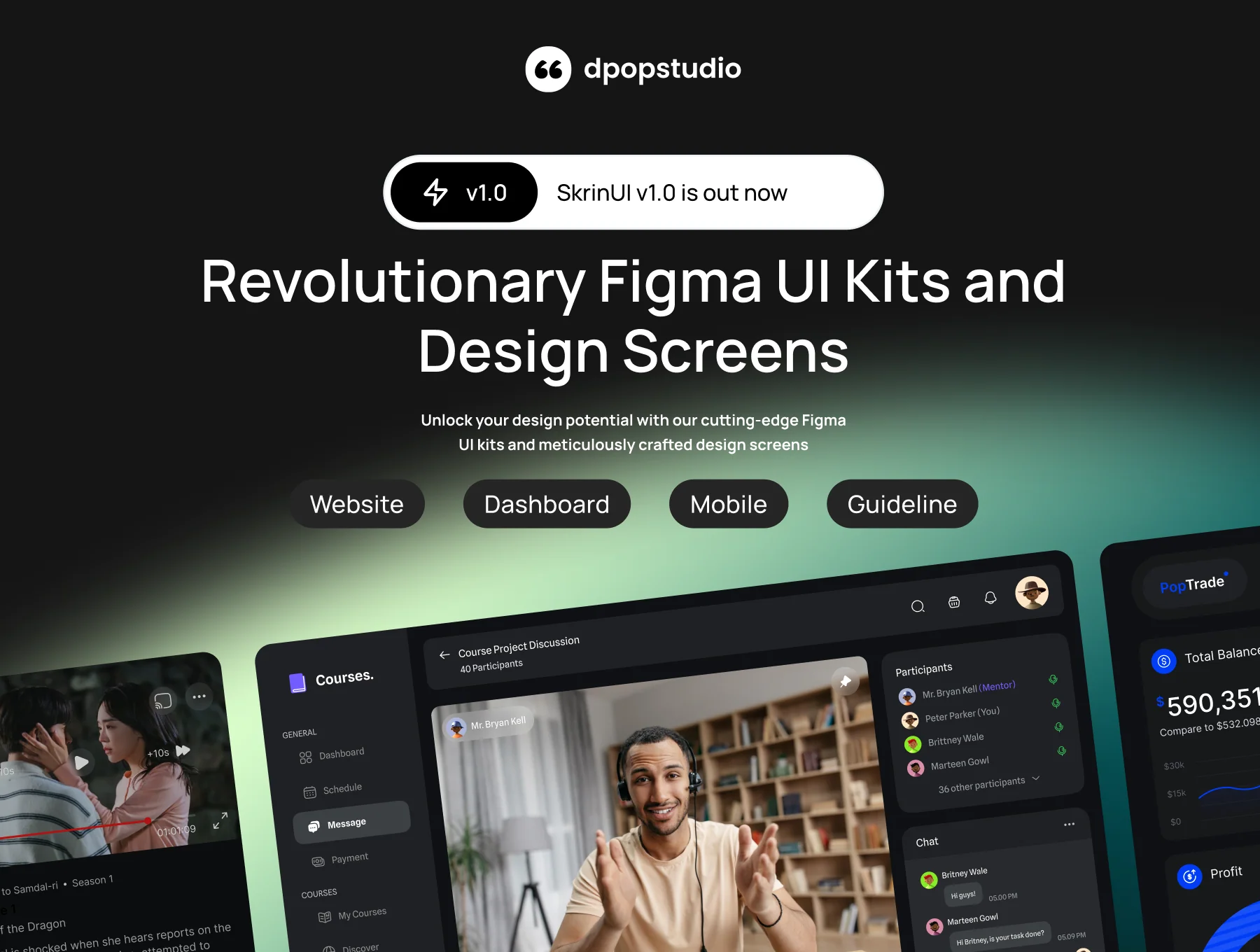 SkrinUI - 1000+ Screen UI All Purpose
