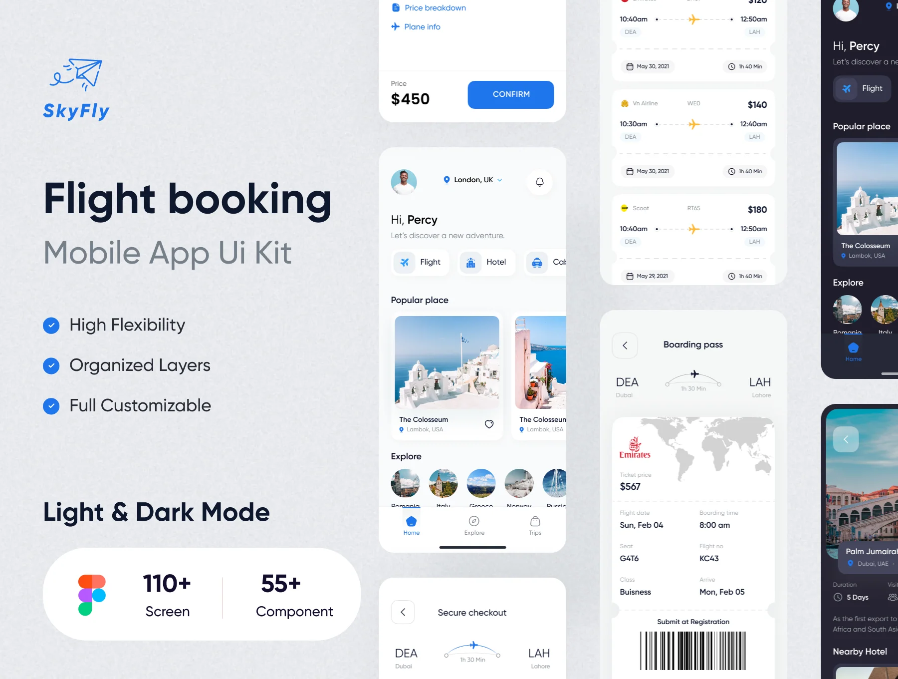 Skyfly Flight Booking App