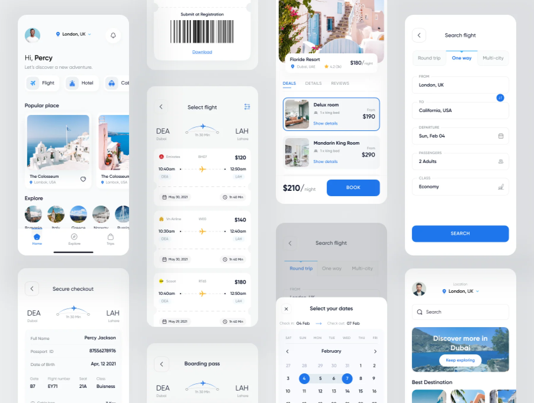 Skyfly Flight Booking App 3