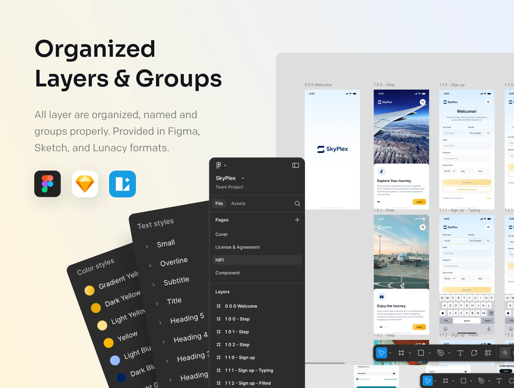 SkyPlex - Inflight Entertainment Management SAAS App UI Kit 7