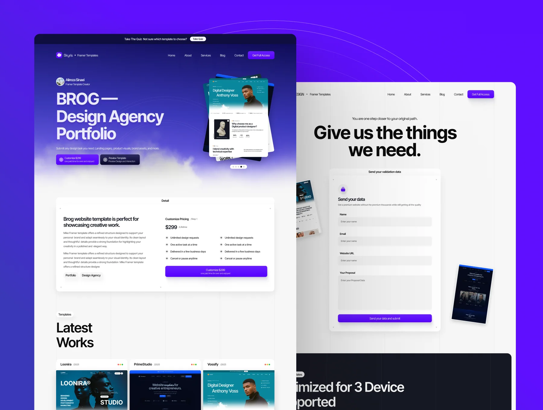 Skyris — Premium Design Agency Template 4