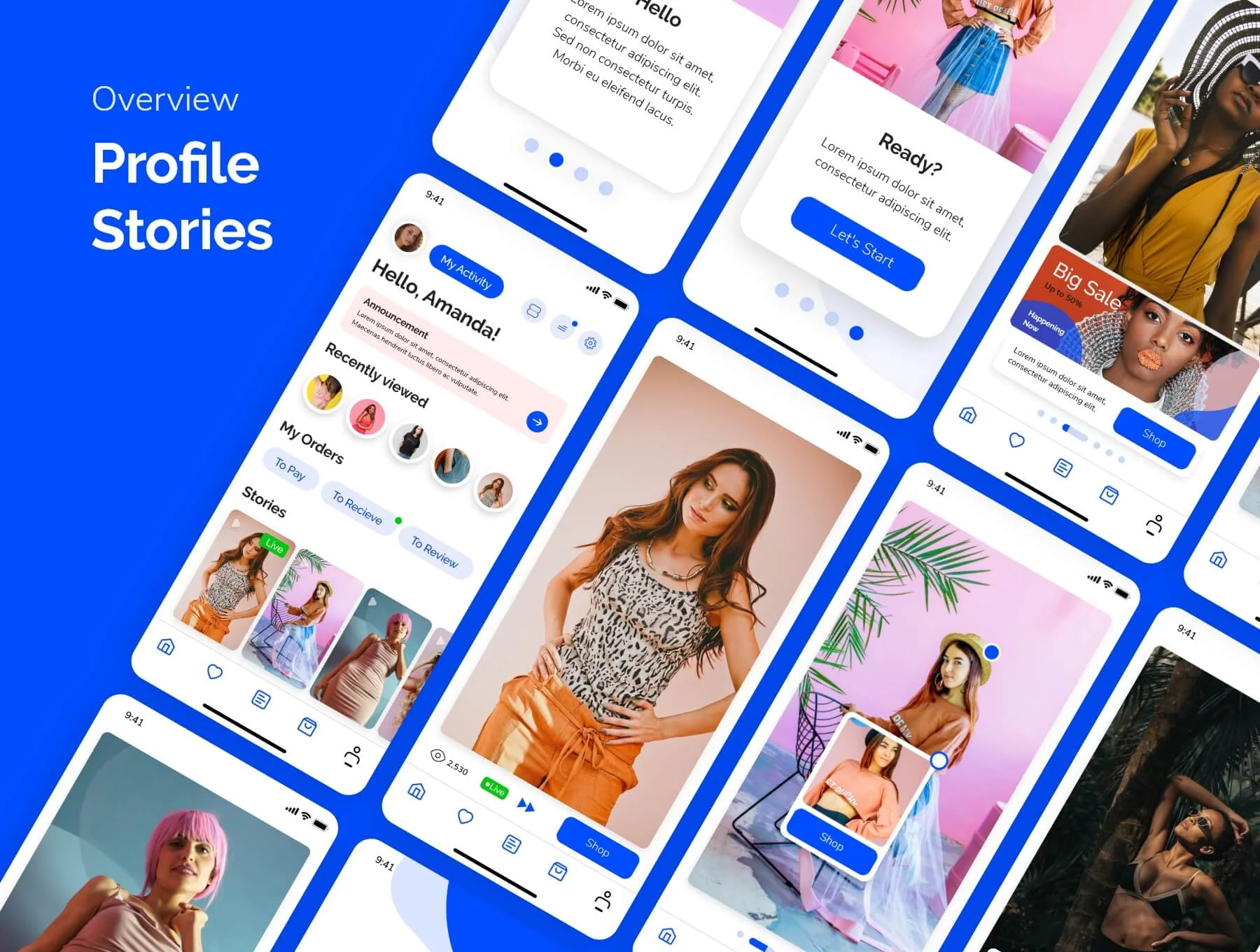 Slada — eCommerce App UI Kit 4