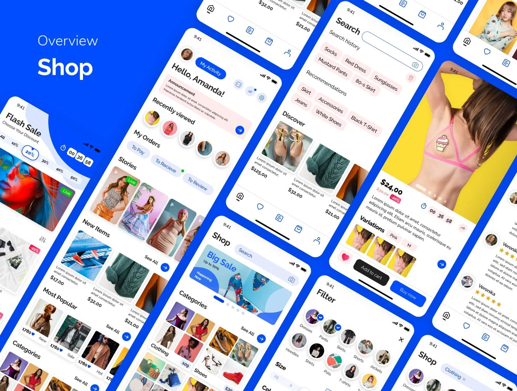 Slada — eCommerce App UI Kit 5