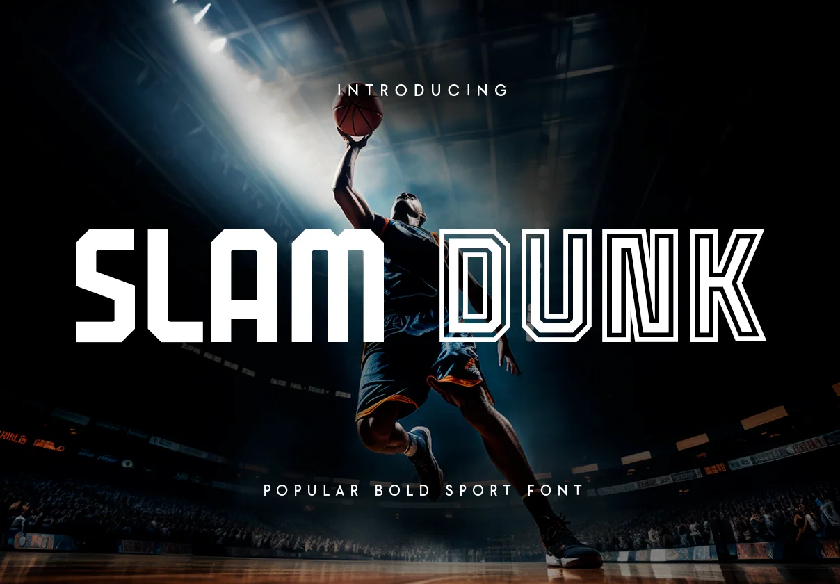 Slam Dunk Font