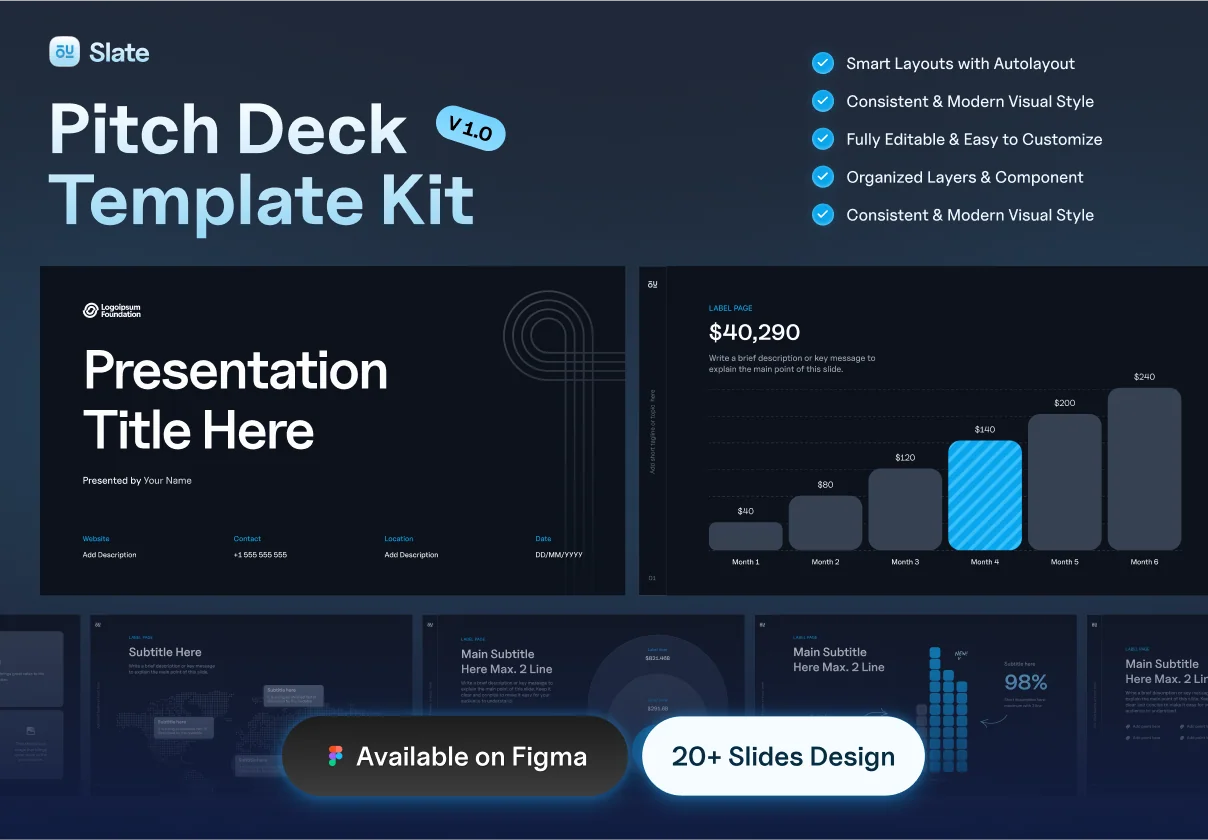 Slate Pitch Deck Kit