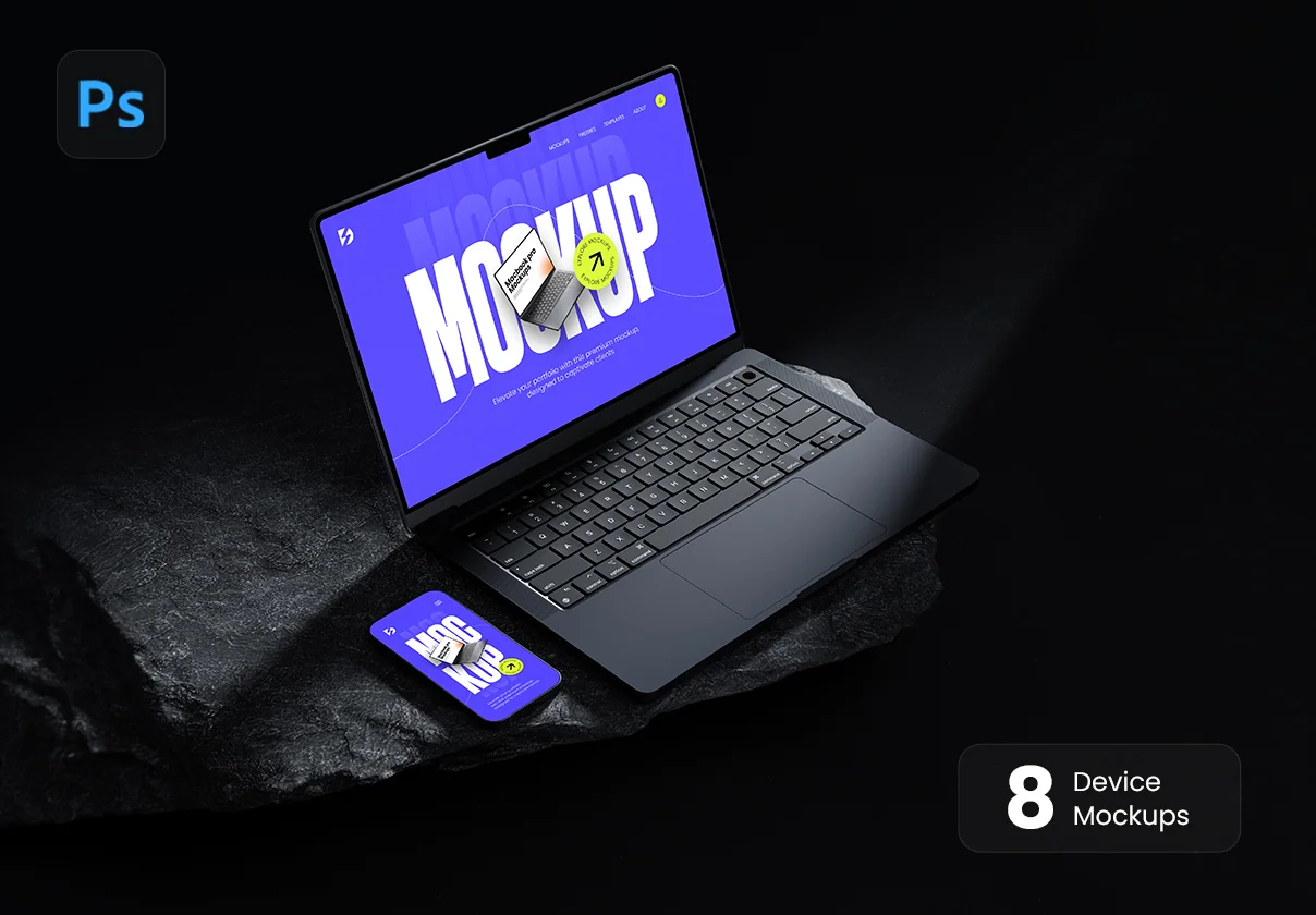 Sleek Apple Device Mockup Bundle