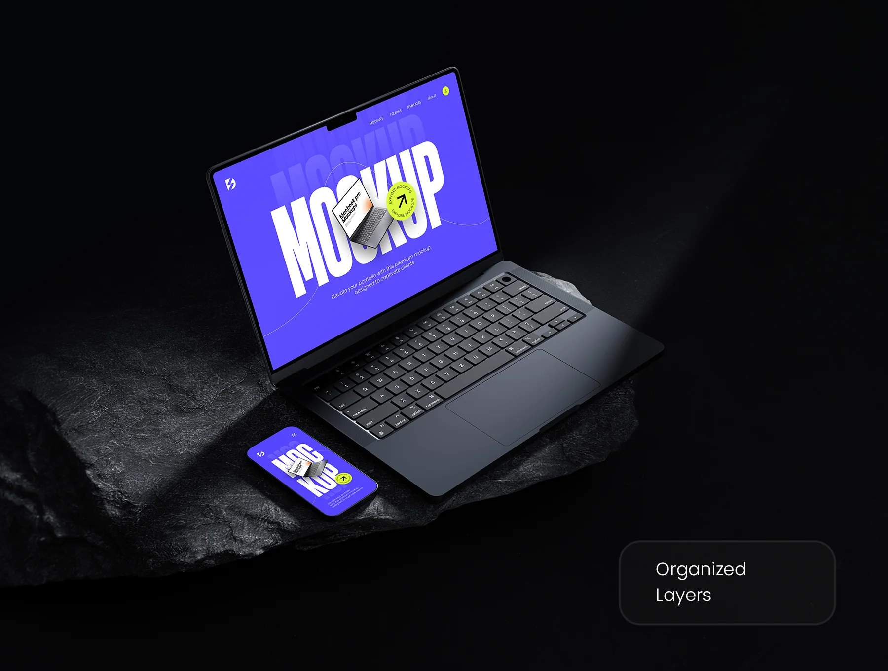 Sleek Apple Device Mockup Bundle 4