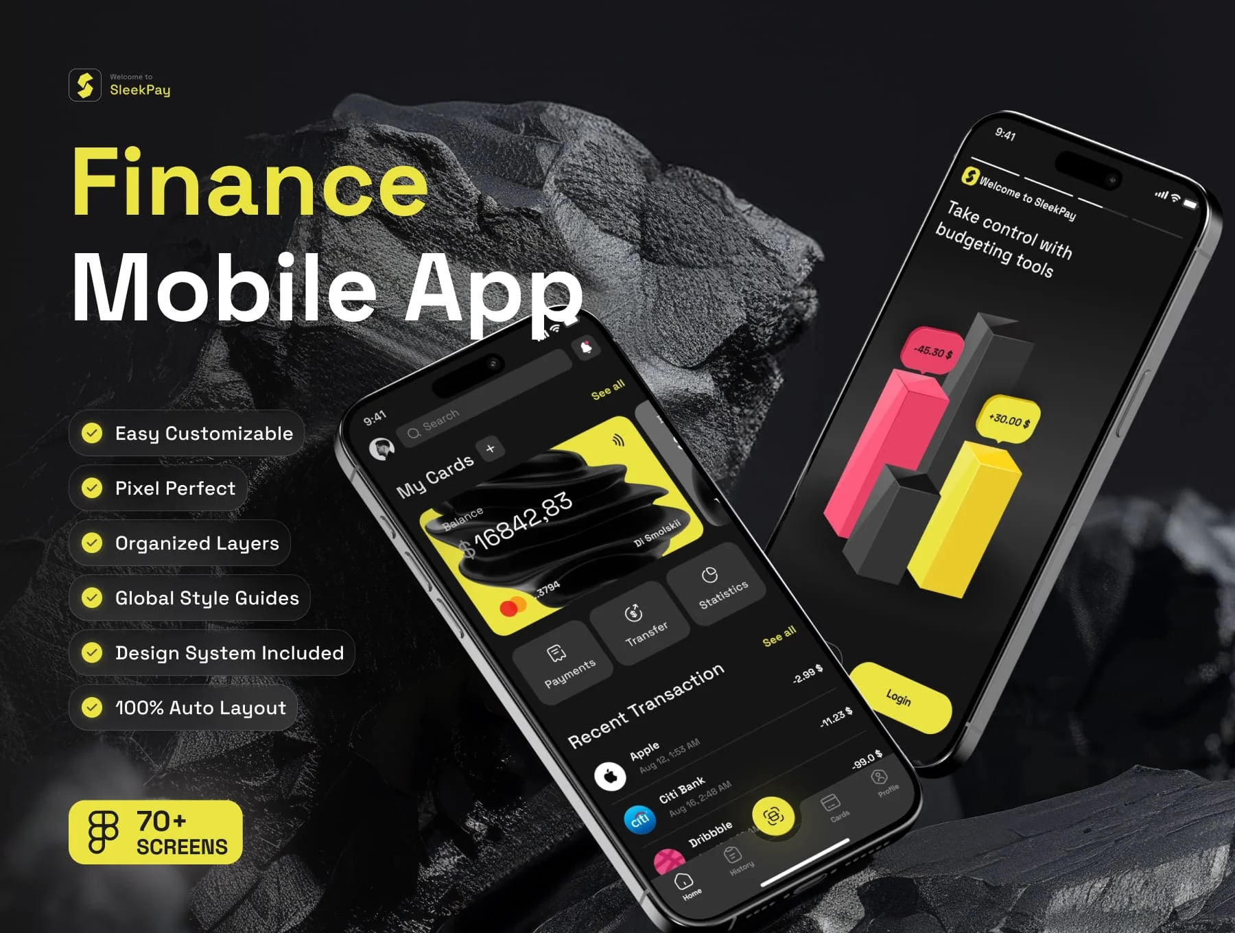 SleekPay - Finance Mobile App