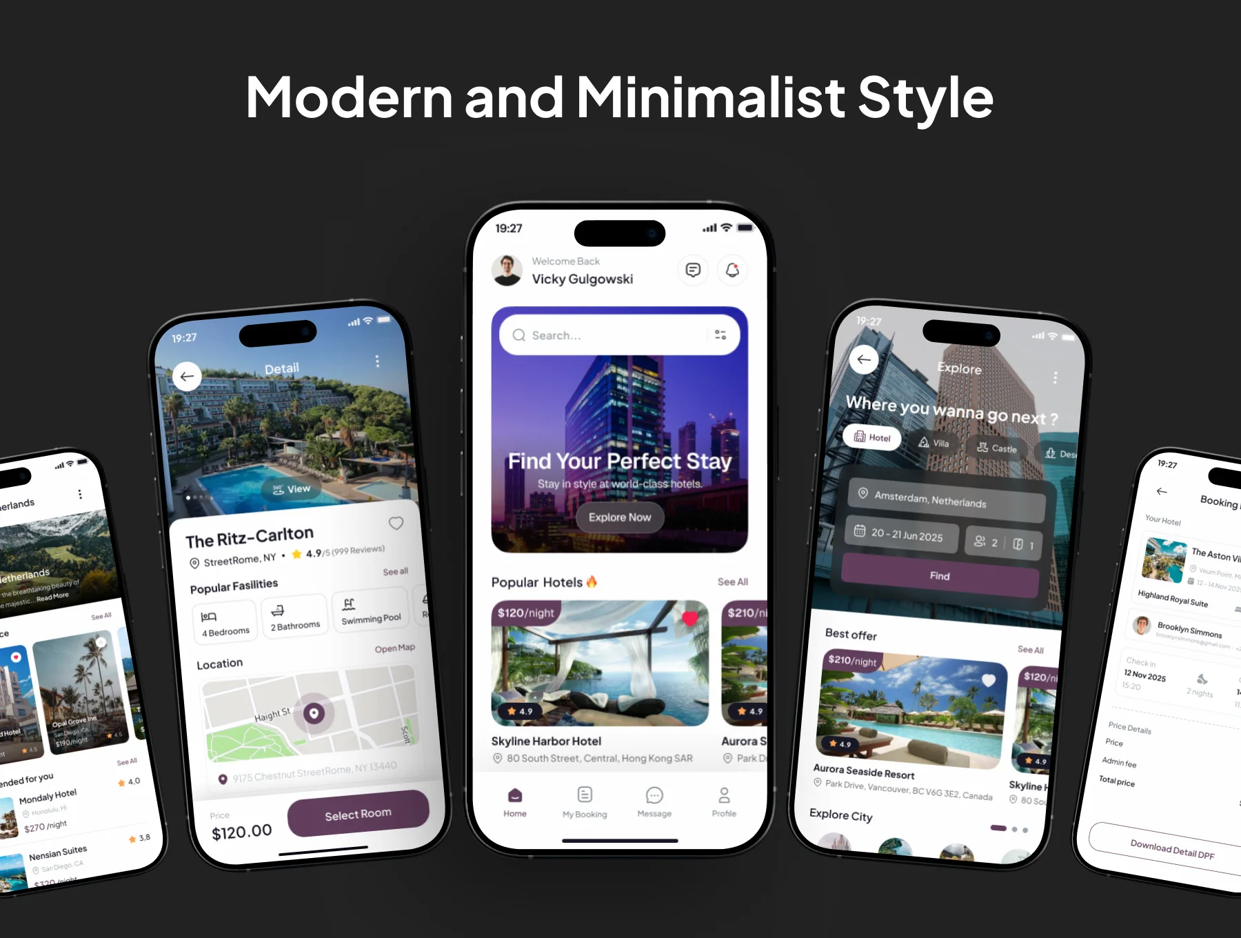 Sleepr - Hotel Booking App IOS UI Kits 4
