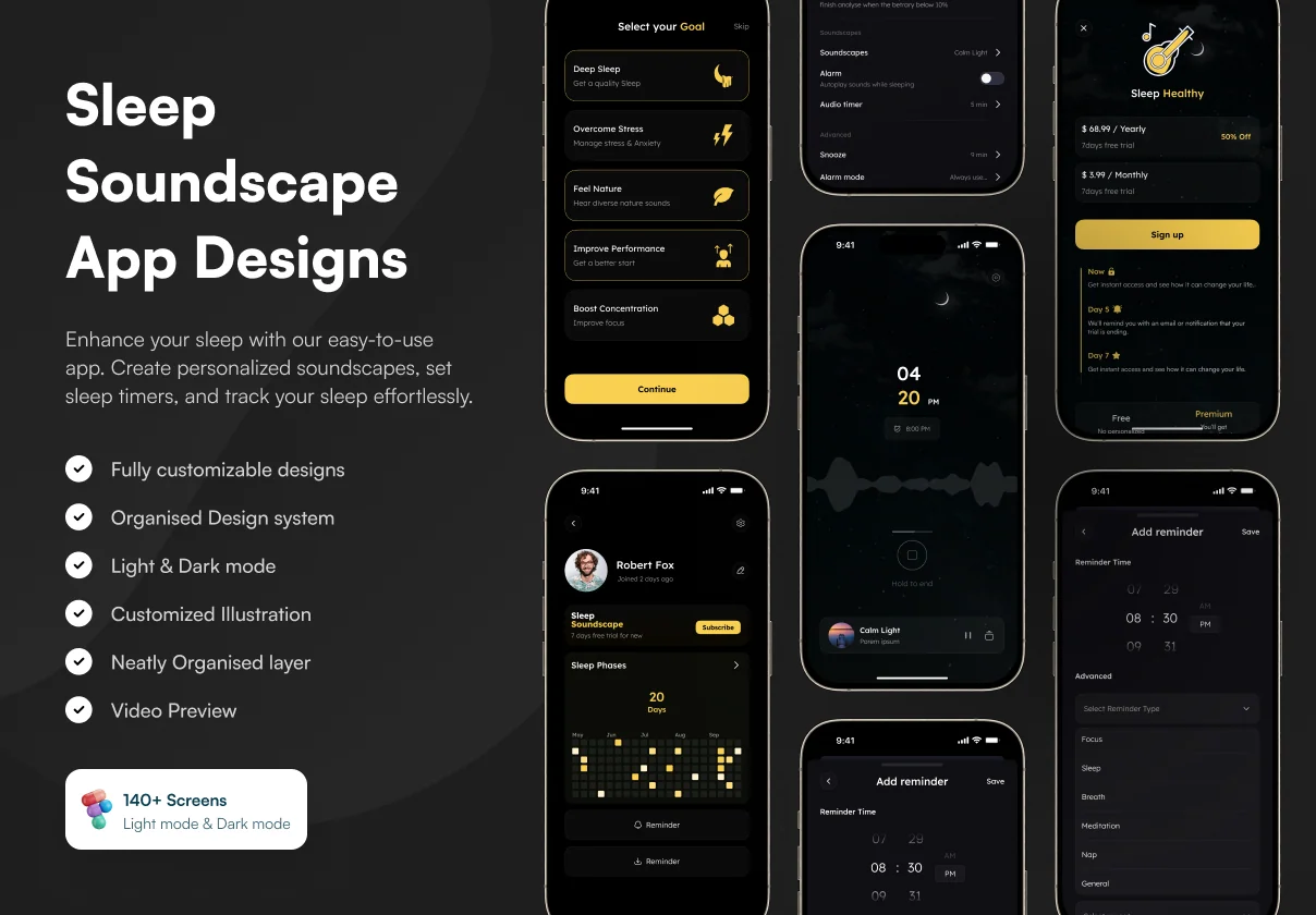 Sleepy - Sleep Soundscape App
